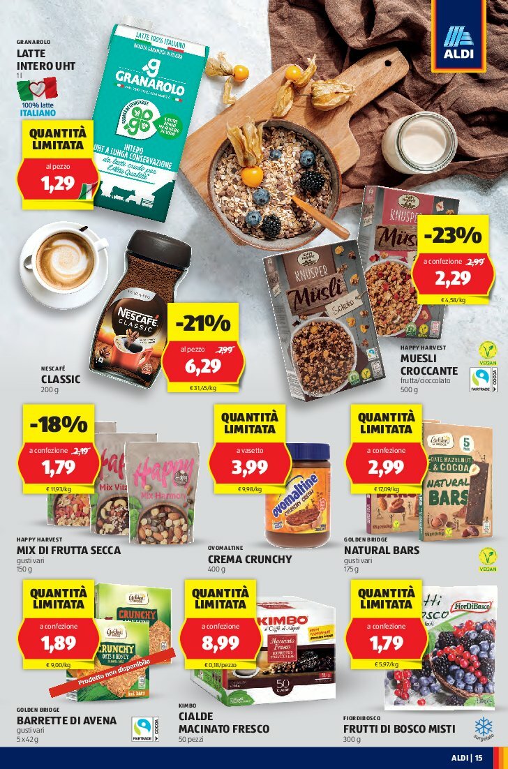 aldi - Volantino ALDI valido dal 11/08 al 17/08 - page: 15