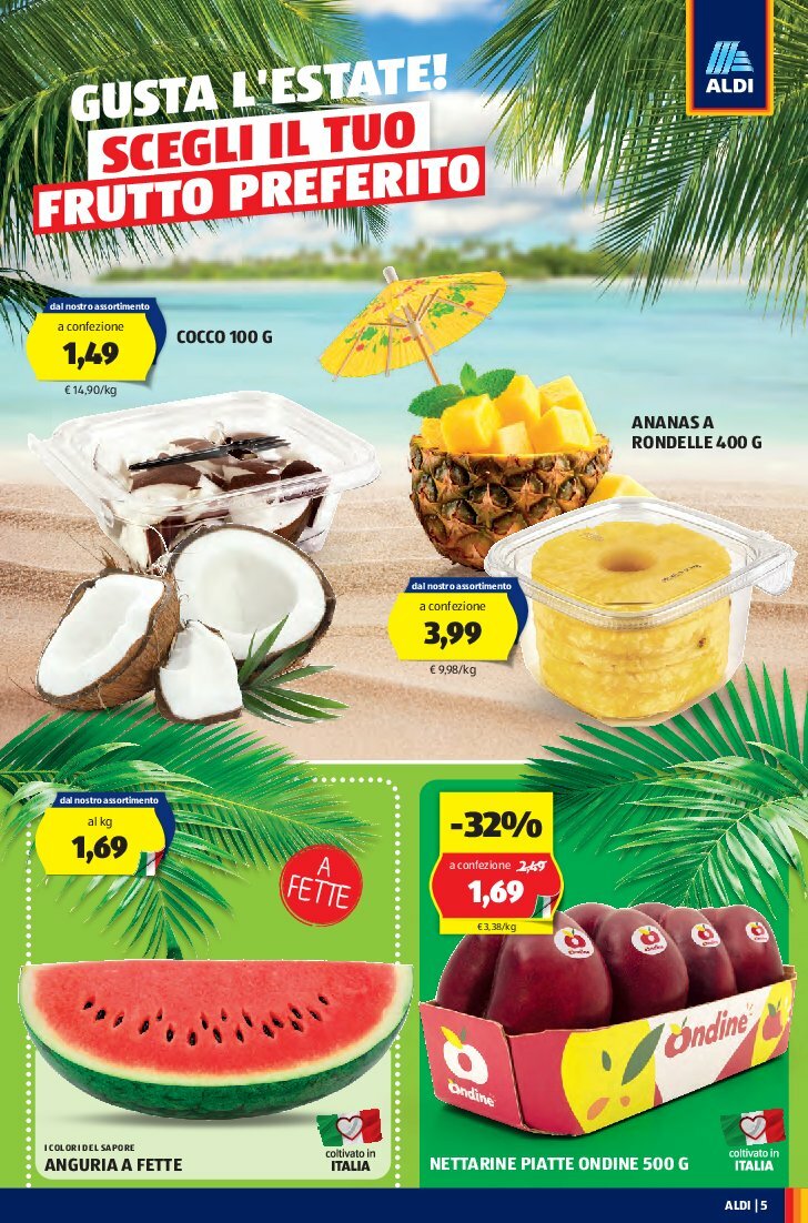 aldi - Volantino ALDI valido dal 18/08 al 24/08 - page: 5