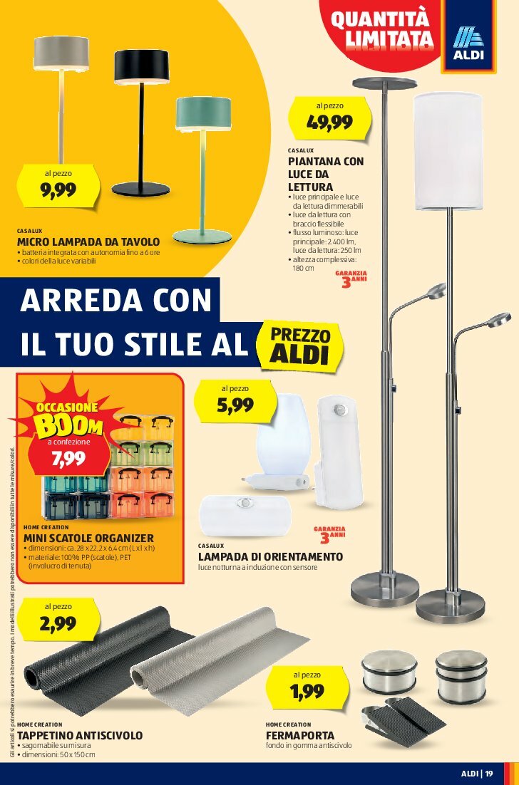 aldi - Volantino ALDI valido dal 18/08 al 24/08 - page: 19