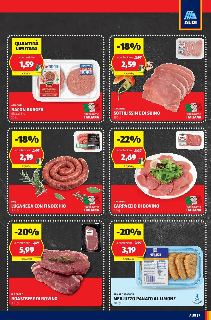 aldi - Volantino ALDI valido dal 18/08 al 24/08 - page: 7