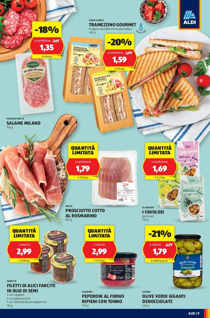 aldi - Volantino ALDI valido dal 18/08 al 24/08 - page: 9