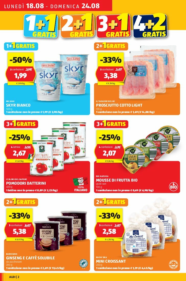 aldi - Volantino ALDI valido dal 18/08 al 24/08 - page: 2