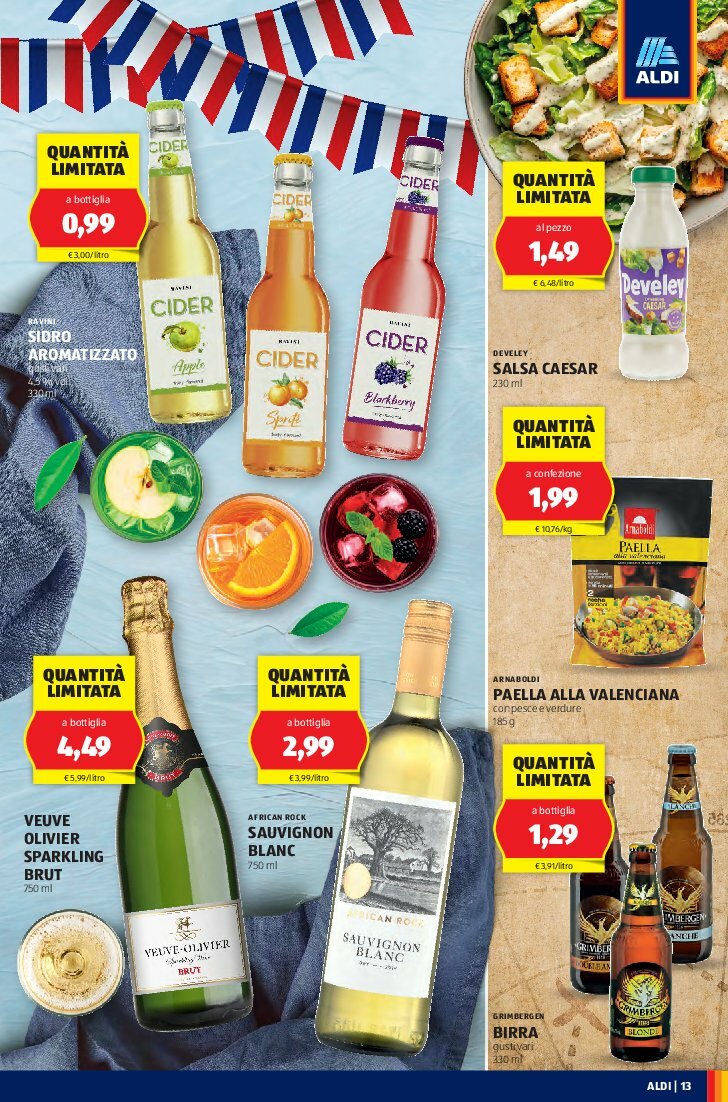 aldi - Volantino ALDI valido dal 18/08 al 24/08 - page: 13