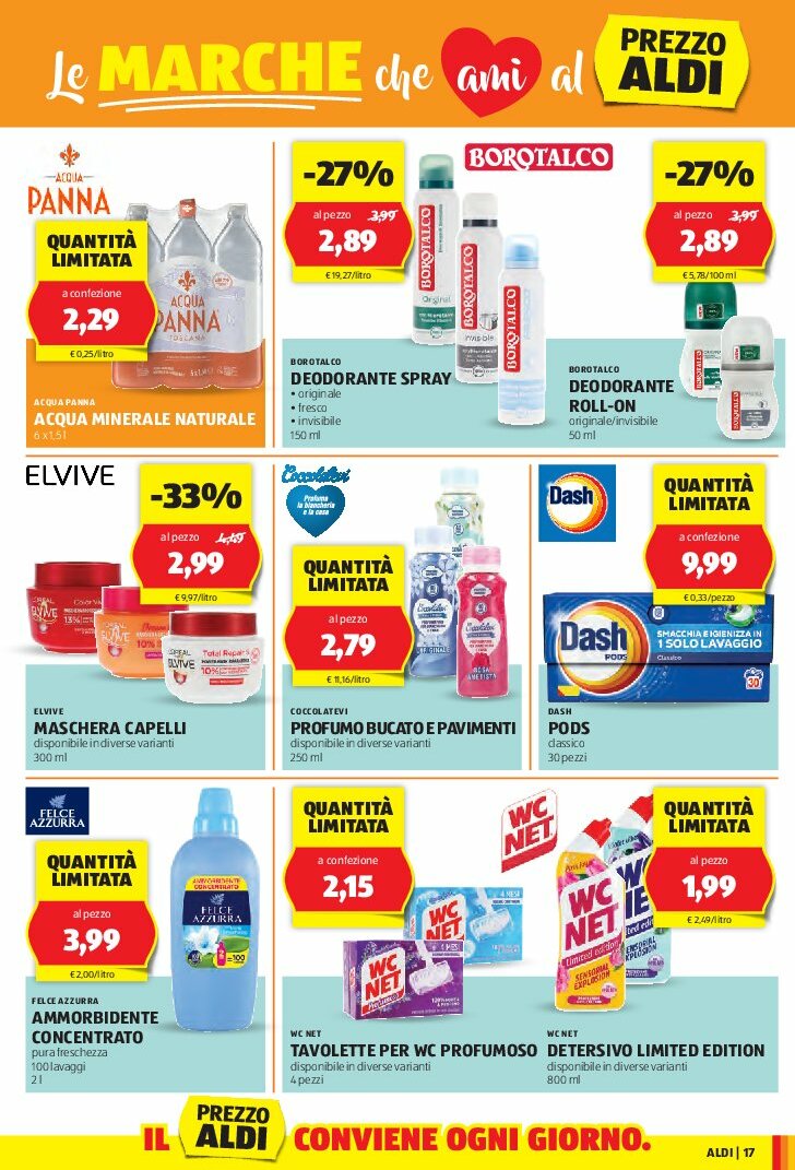 aldi - Volantino ALDI valido dal 18/08 al 24/08 - page: 17