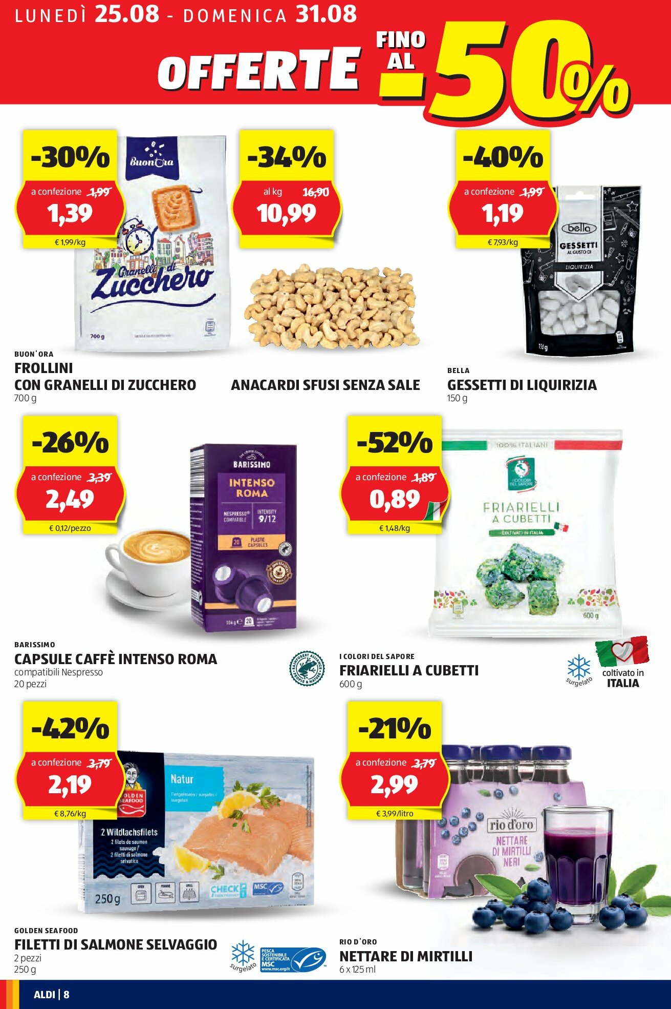 aldi - Volantino ALDI valido dal 25/08 al 31/08 - page: 8