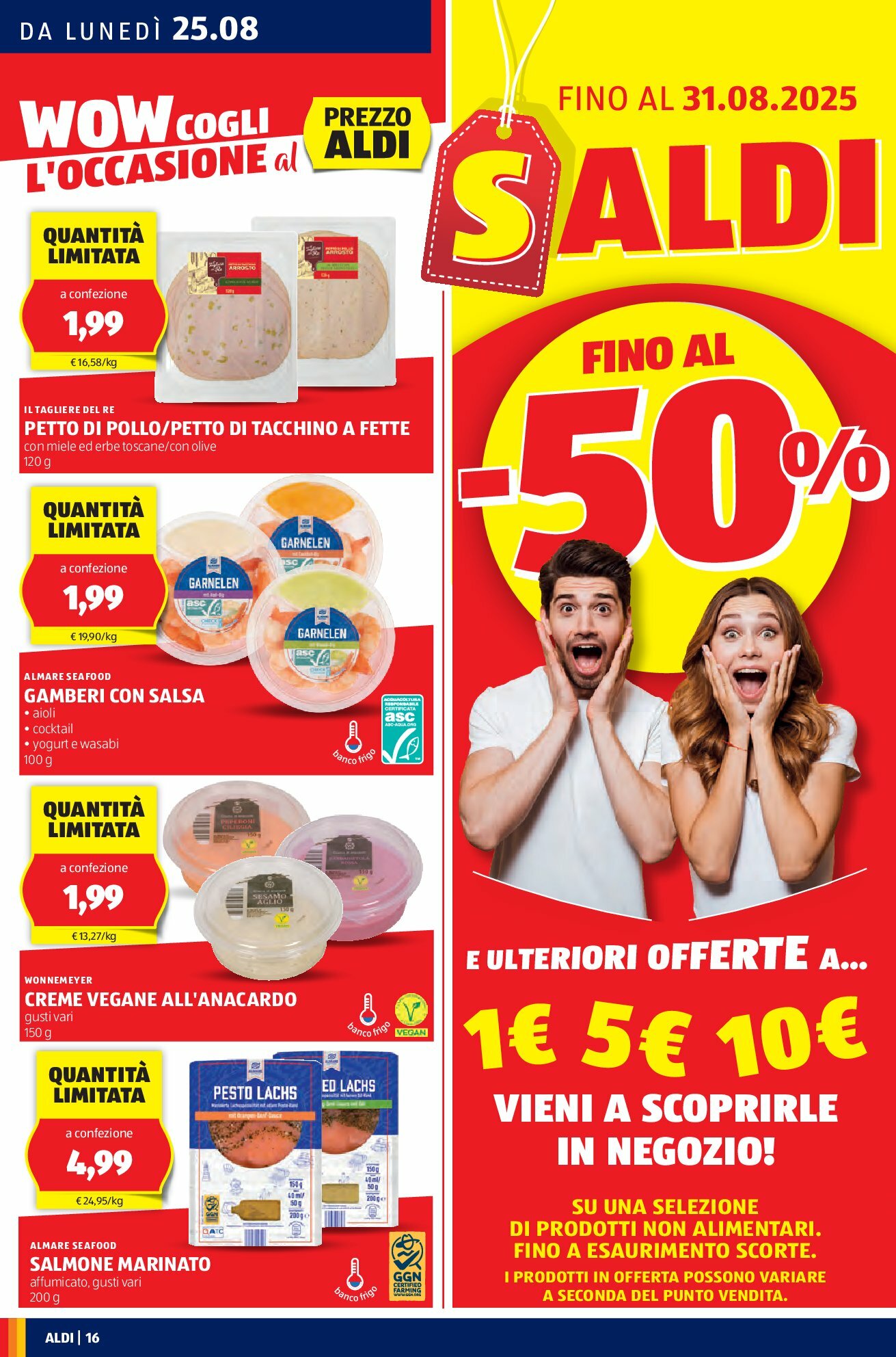 aldi - Volantino ALDI valido dal 25/08 al 31/08 - page: 16