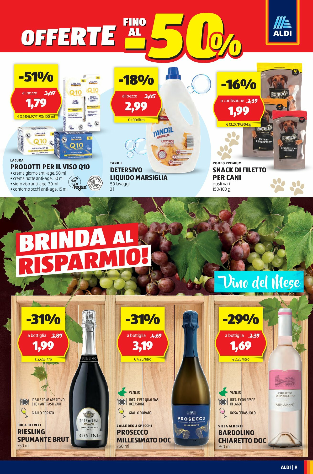 aldi - Volantino ALDI valido dal 25/08 al 31/08 - page: 9