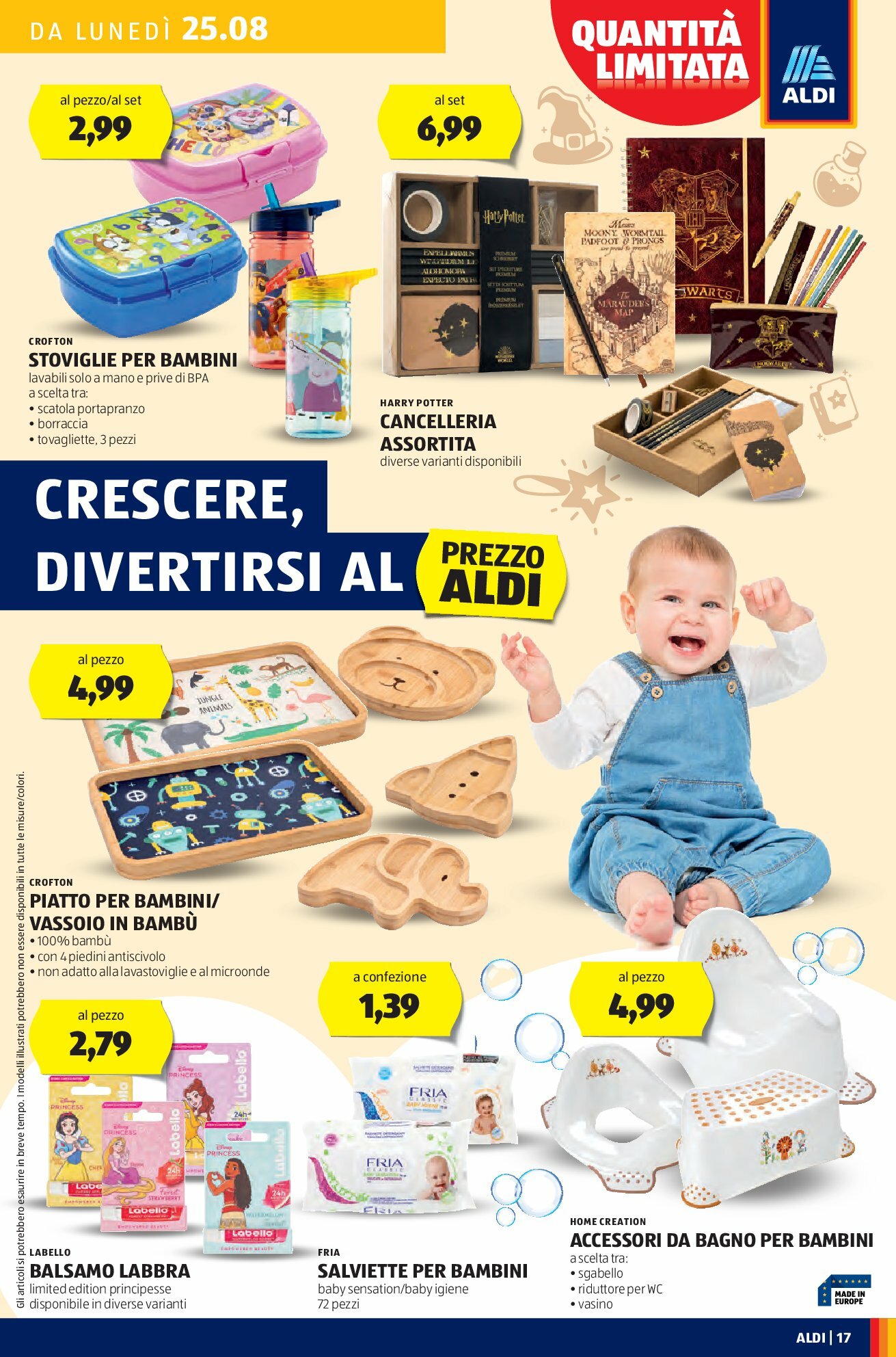 aldi - Volantino ALDI valido dal 25/08 al 31/08 - page: 17