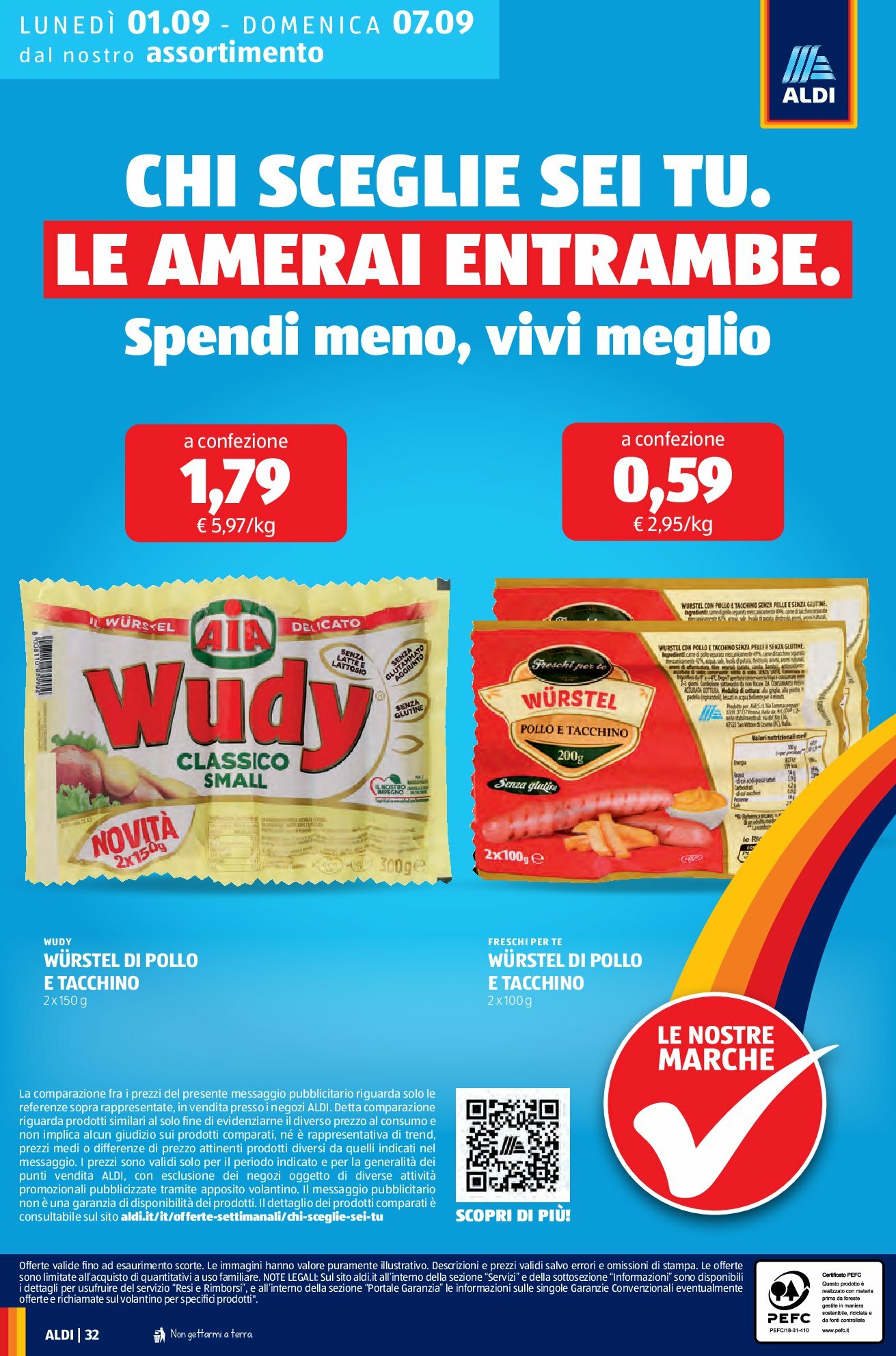 aldi - Volantino ALDI valido dal 01/09 al 07/09 - page: 32