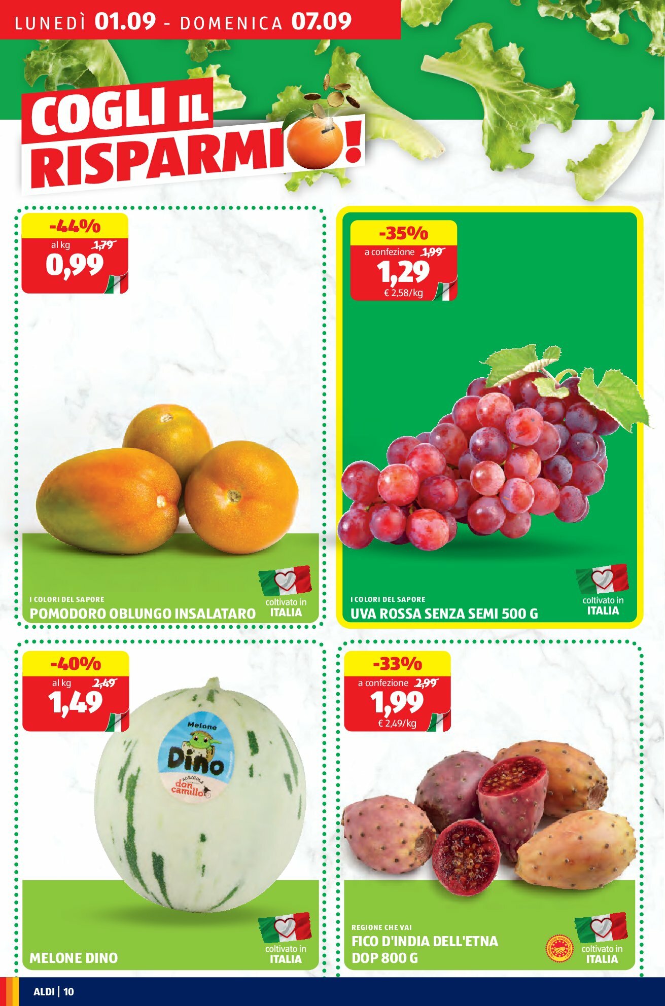 aldi - Volantino ALDI valido dal 01/09 al 07/09 - page: 10
