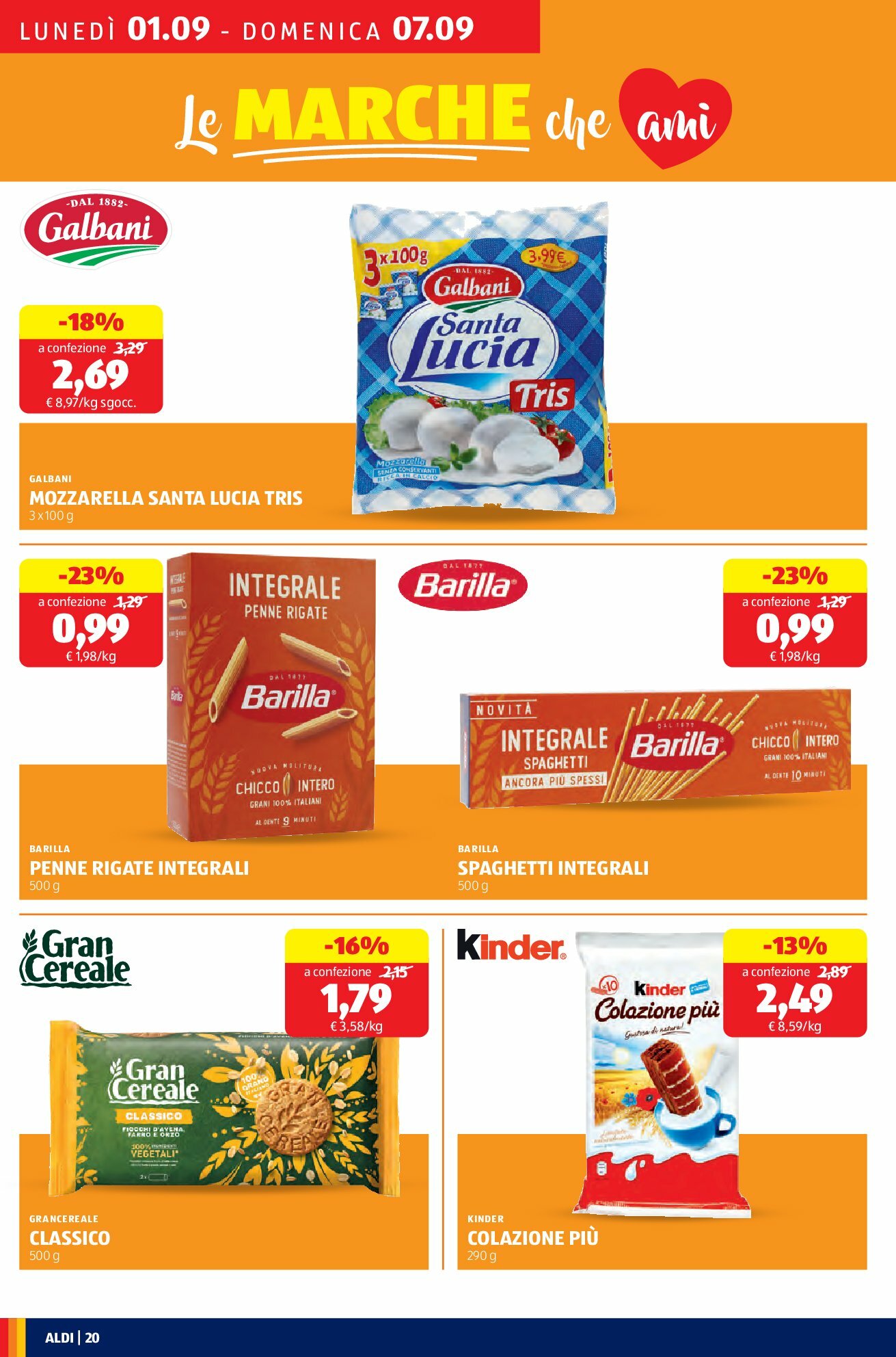 aldi - Volantino ALDI valido dal 01/09 al 07/09 - page: 20