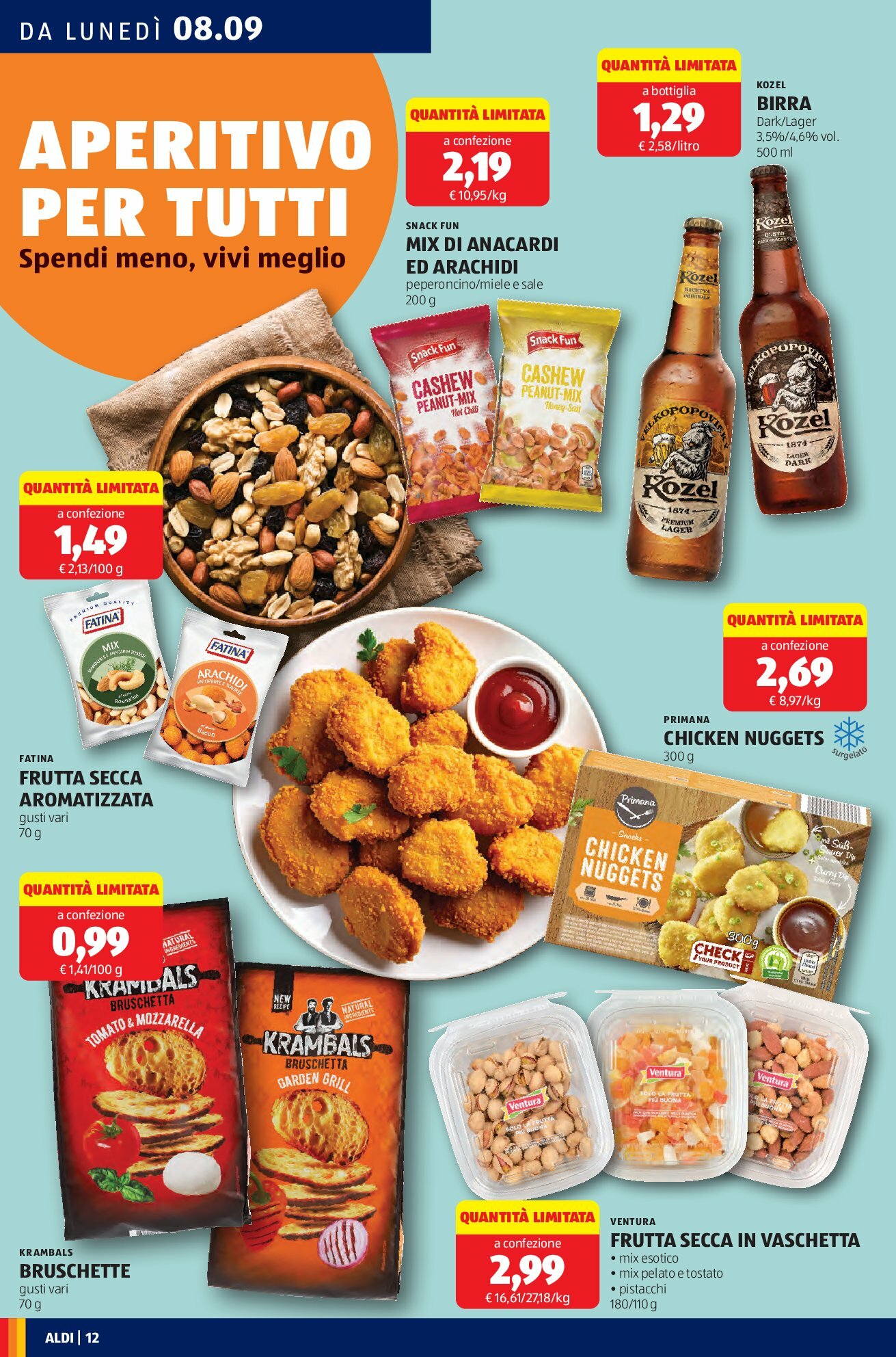aldi - Volantino ALDI valido dal 08/09 al 14/09 - page: 12