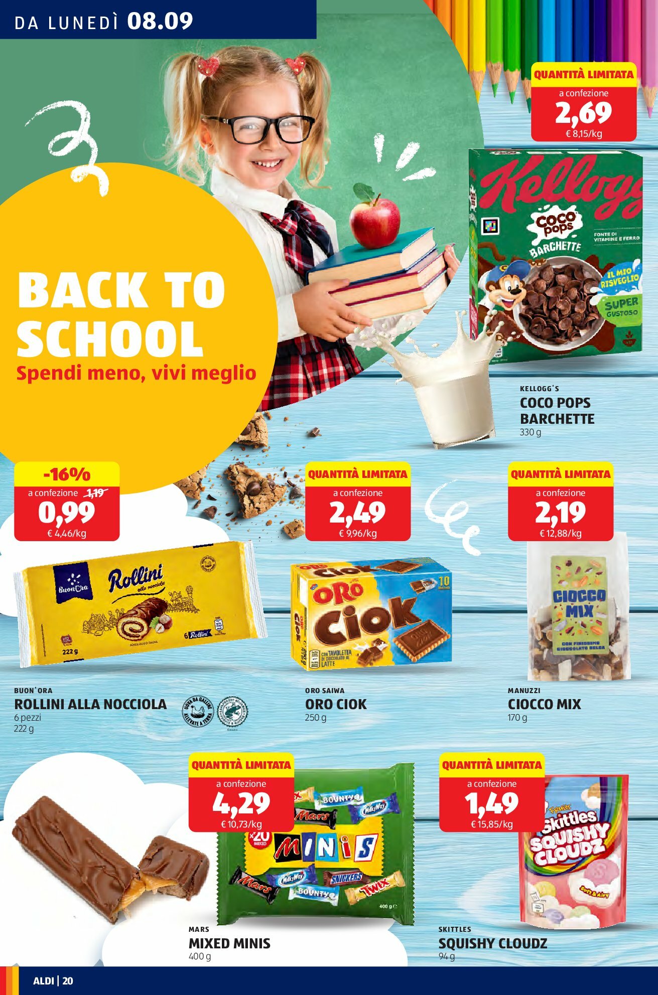 aldi - Volantino ALDI valido dal 08/09 al 14/09 - page: 20