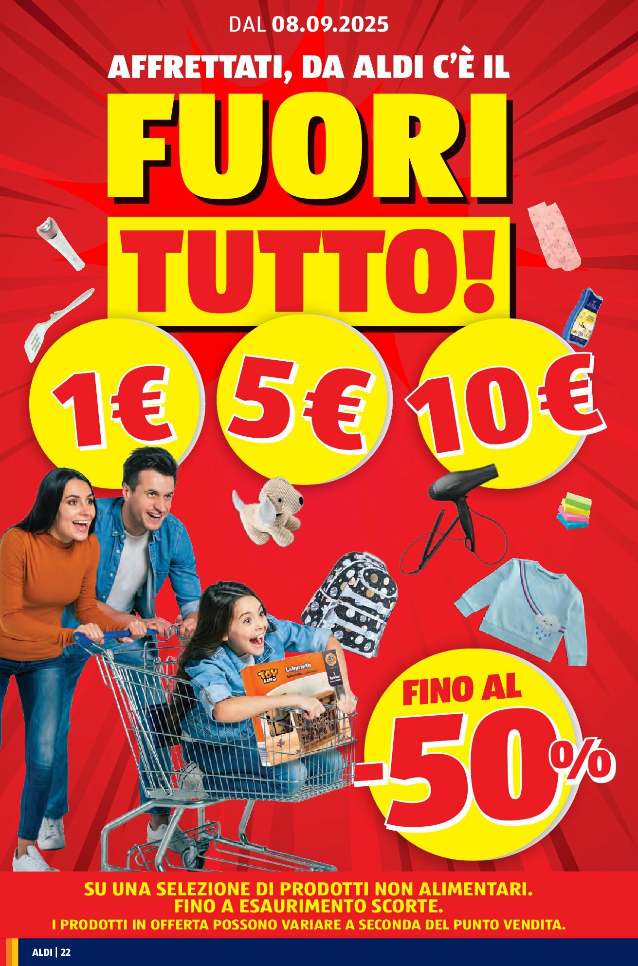 aldi - Volantino ALDI valido dal 08/09 al 14/09 - page: 22