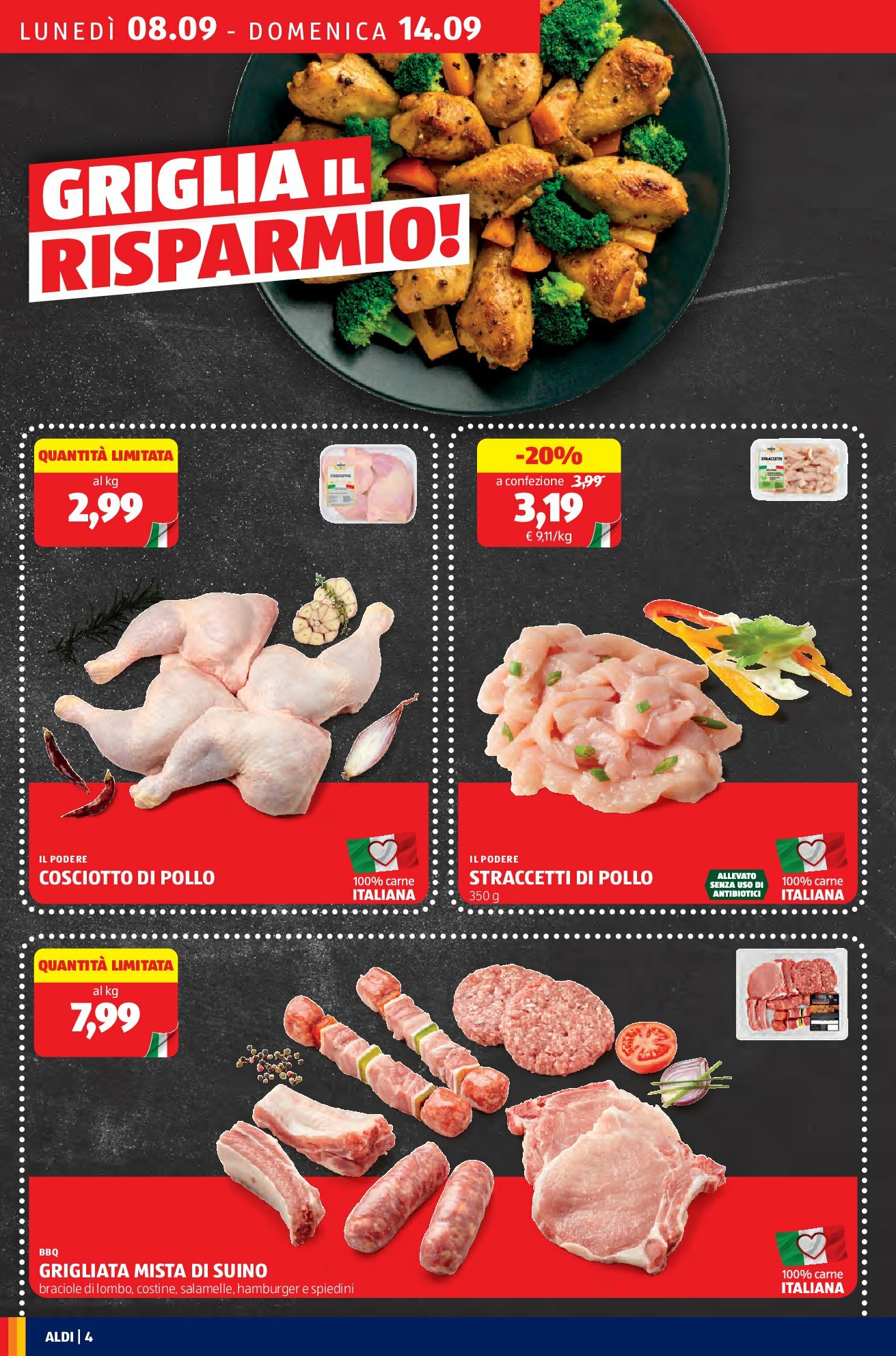 aldi - Volantino ALDI valido dal 08/09 al 14/09 - page: 4