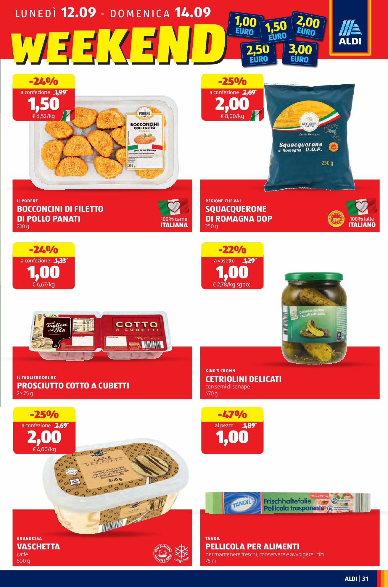 aldi - Volantino ALDI valido dal 08/09 al 14/09 - page: 31
