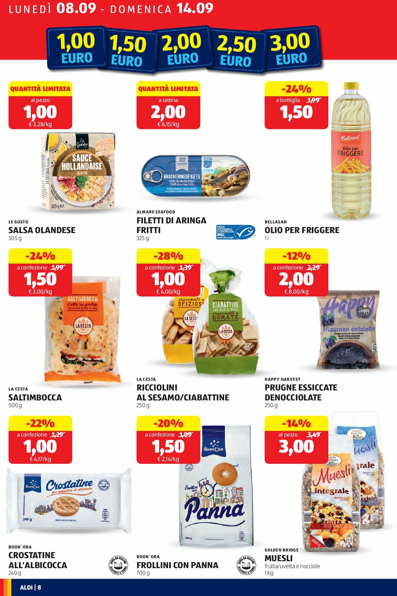 aldi - Volantino ALDI valido dal 08/09 al 14/09 - page: 8
