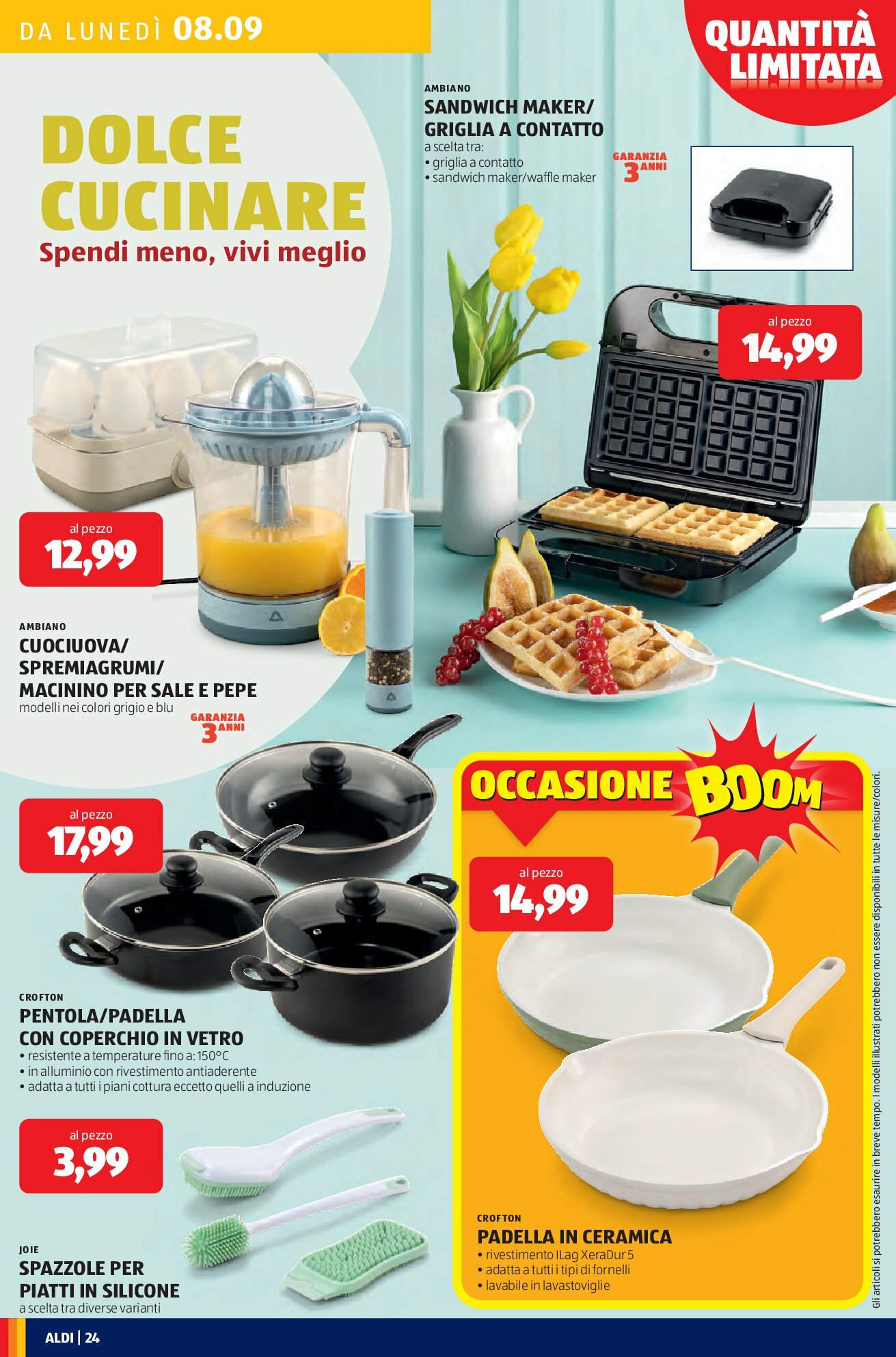 aldi - Volantino ALDI valido dal 08/09 al 14/09 - page: 24