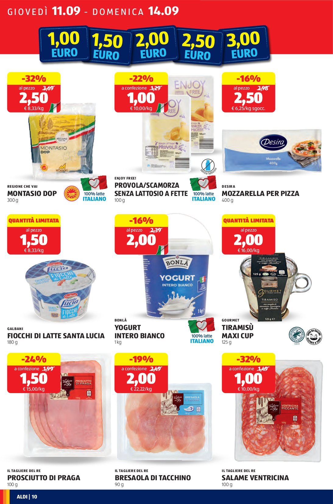 aldi - Volantino ALDI - Nuova Apertura Bra valido dal 11/09 al 20/09 - page: 10