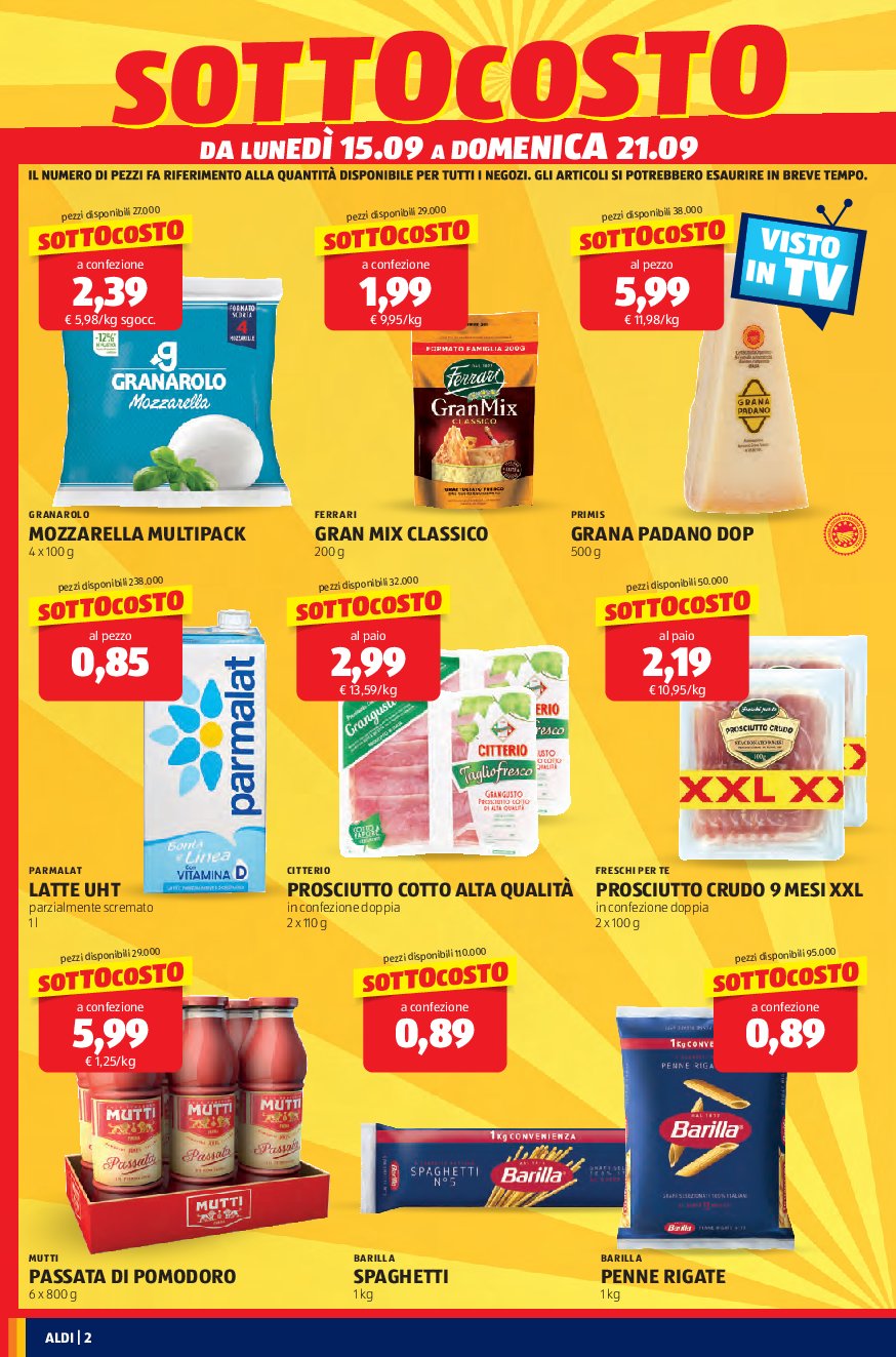aldi - Volantino ALDI valido dal 15/09 al 21/09 - page: 2
