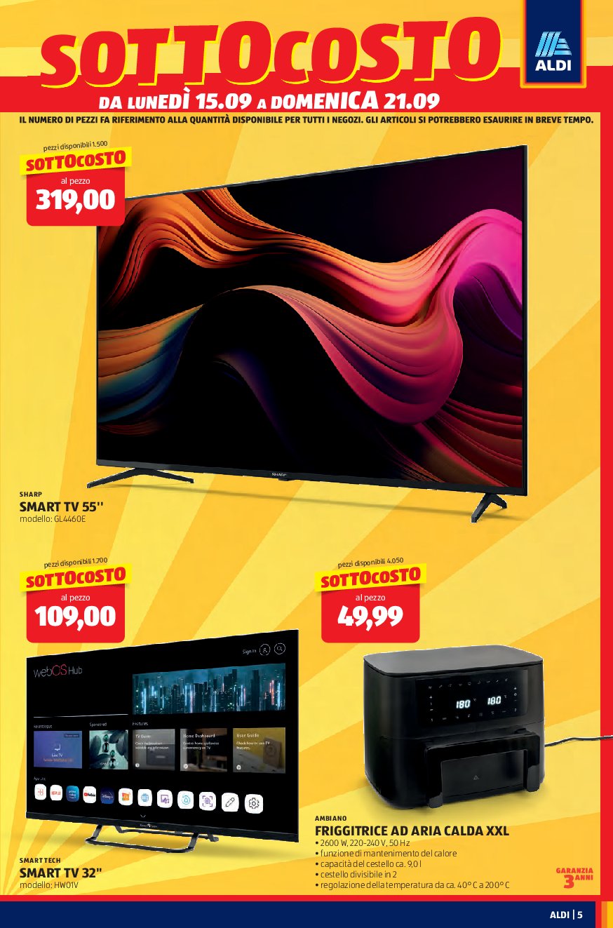 aldi - Volantino ALDI valido dal 15/09 al 21/09 - page: 5