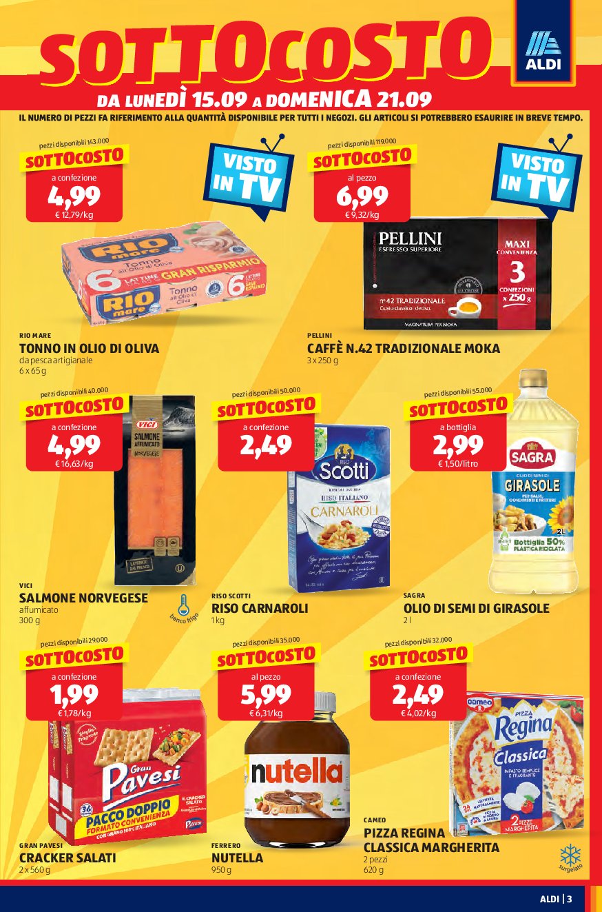 aldi - Volantino ALDI valido dal 15/09 al 21/09 - page: 3