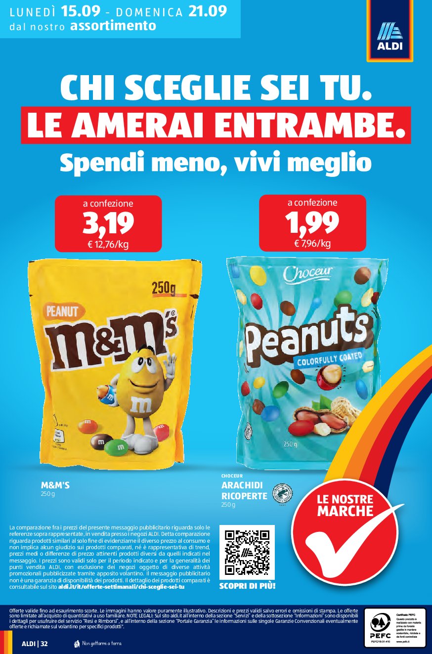 aldi - Volantino ALDI valido dal 15/09 al 21/09 - page: 32