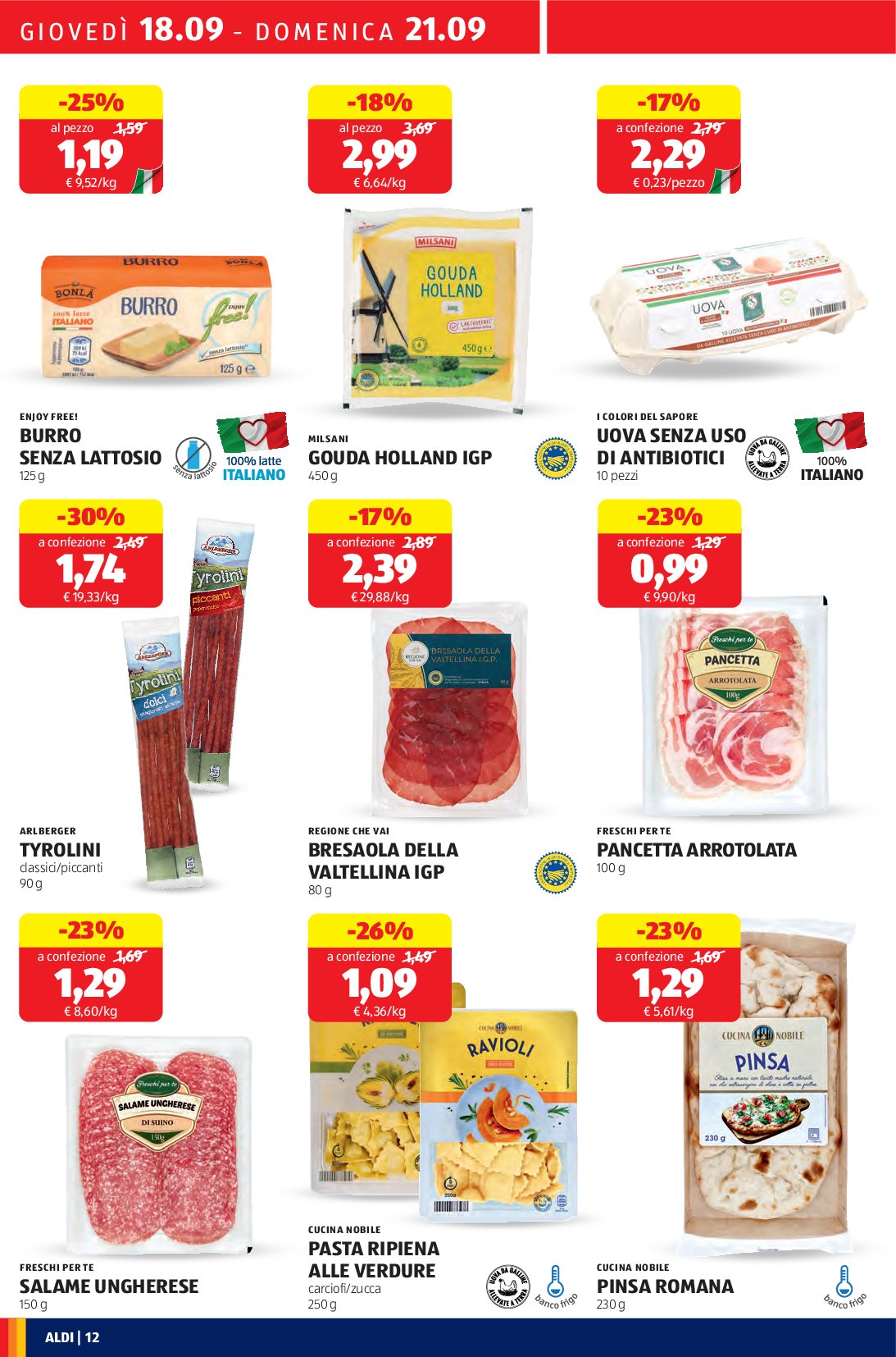 aldi - Volantino ALDI - Nuova Apertura Turate valido dal 18/09 al 21/09 - page: 12
