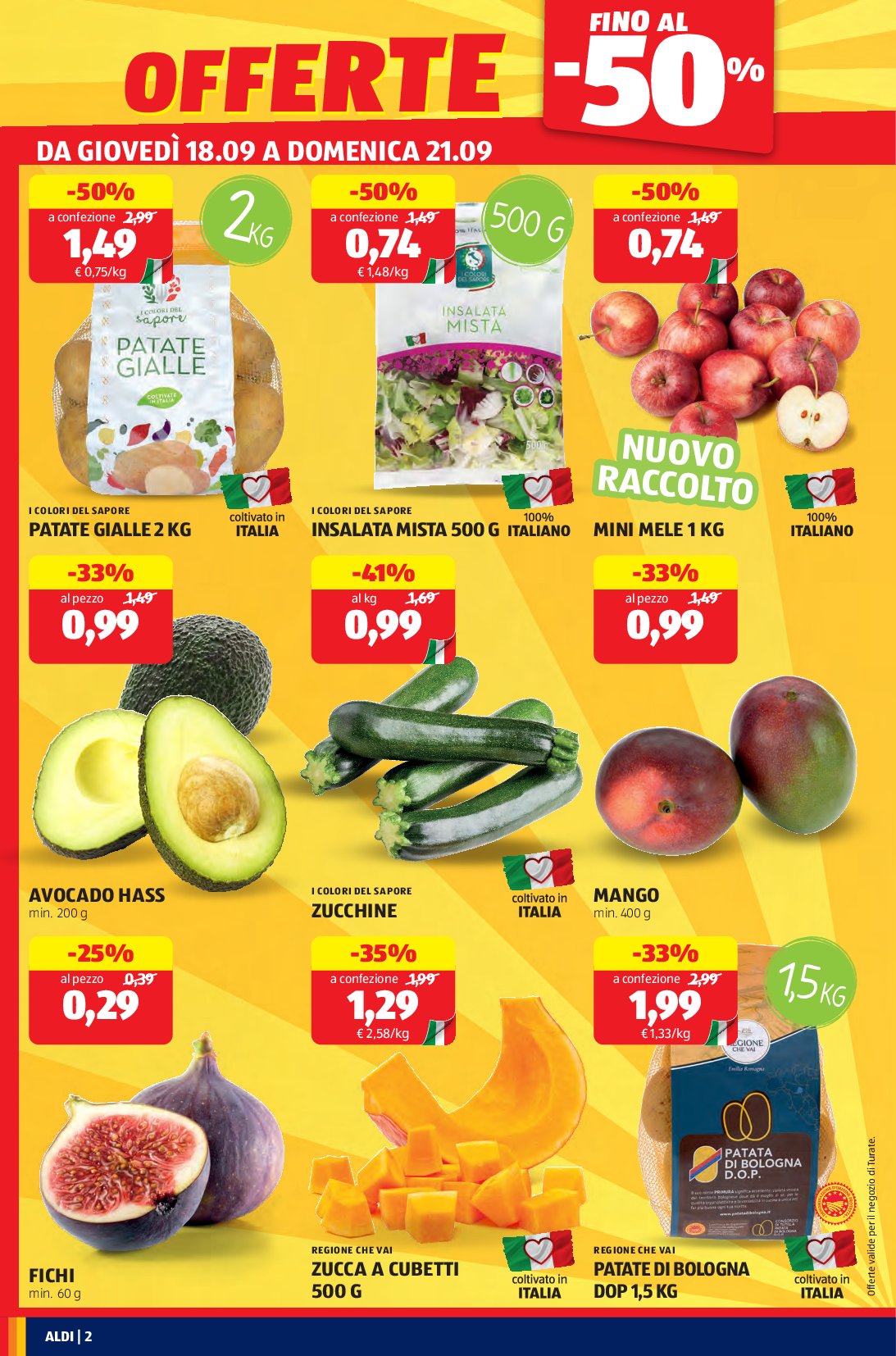 aldi - Volantino ALDI - Nuova Apertura Turate valido dal 18/09 al 21/09 - page: 2