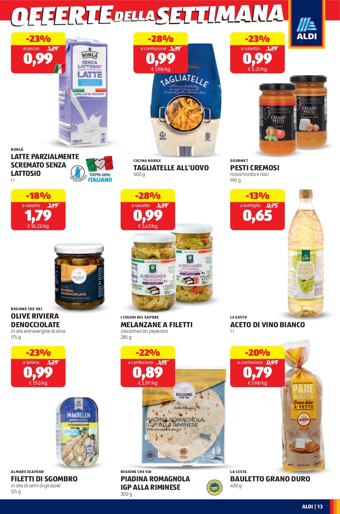 aldi - Volantino ALDI valido dal 22/09 al 28/09 - page: 13