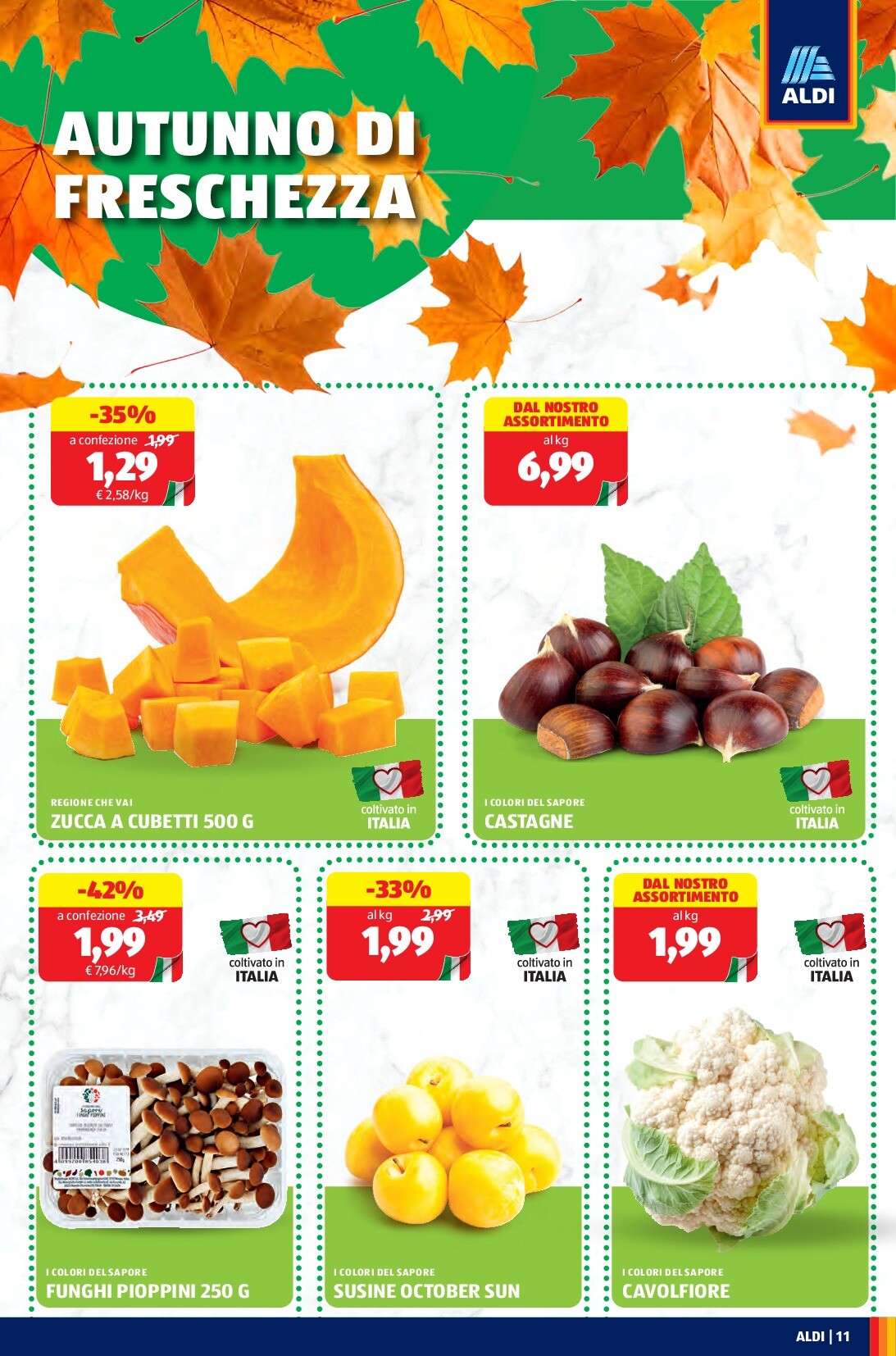 aldi - Volantino ALDI valido dal 29/09 al 05/10 - page: 11