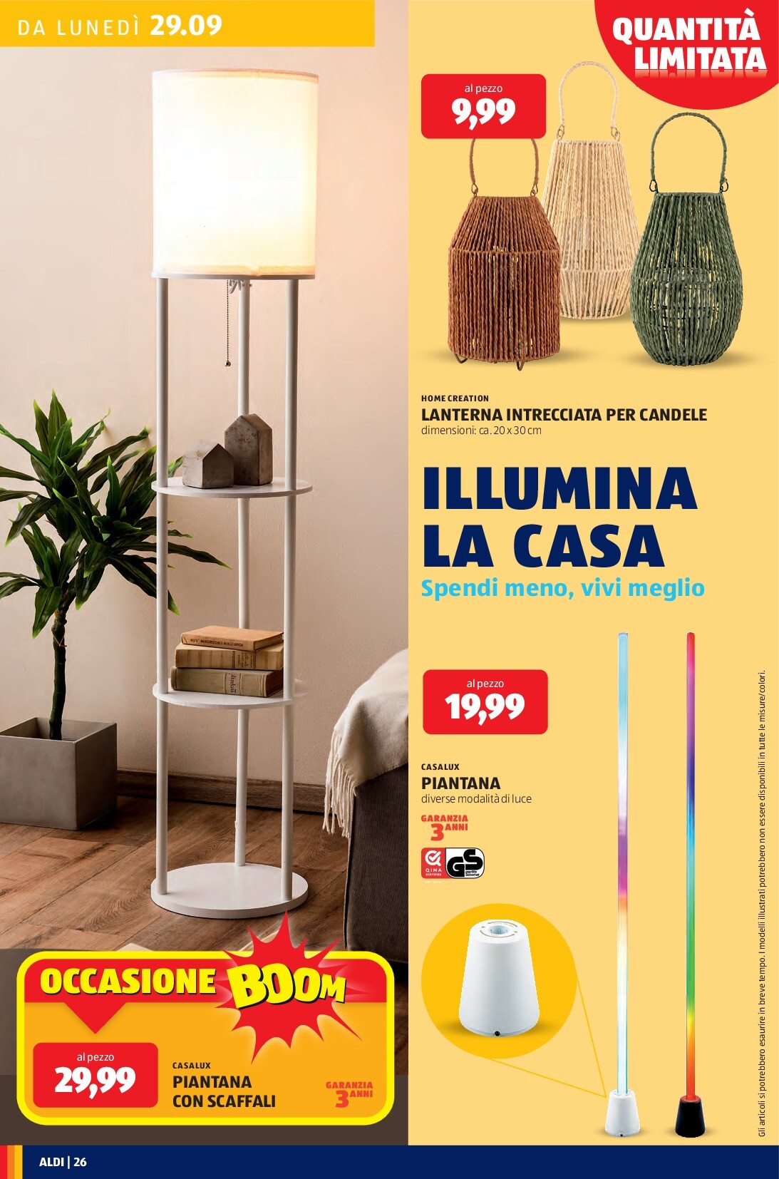 aldi - Volantino ALDI valido dal 29/09 al 05/10 - page: 26