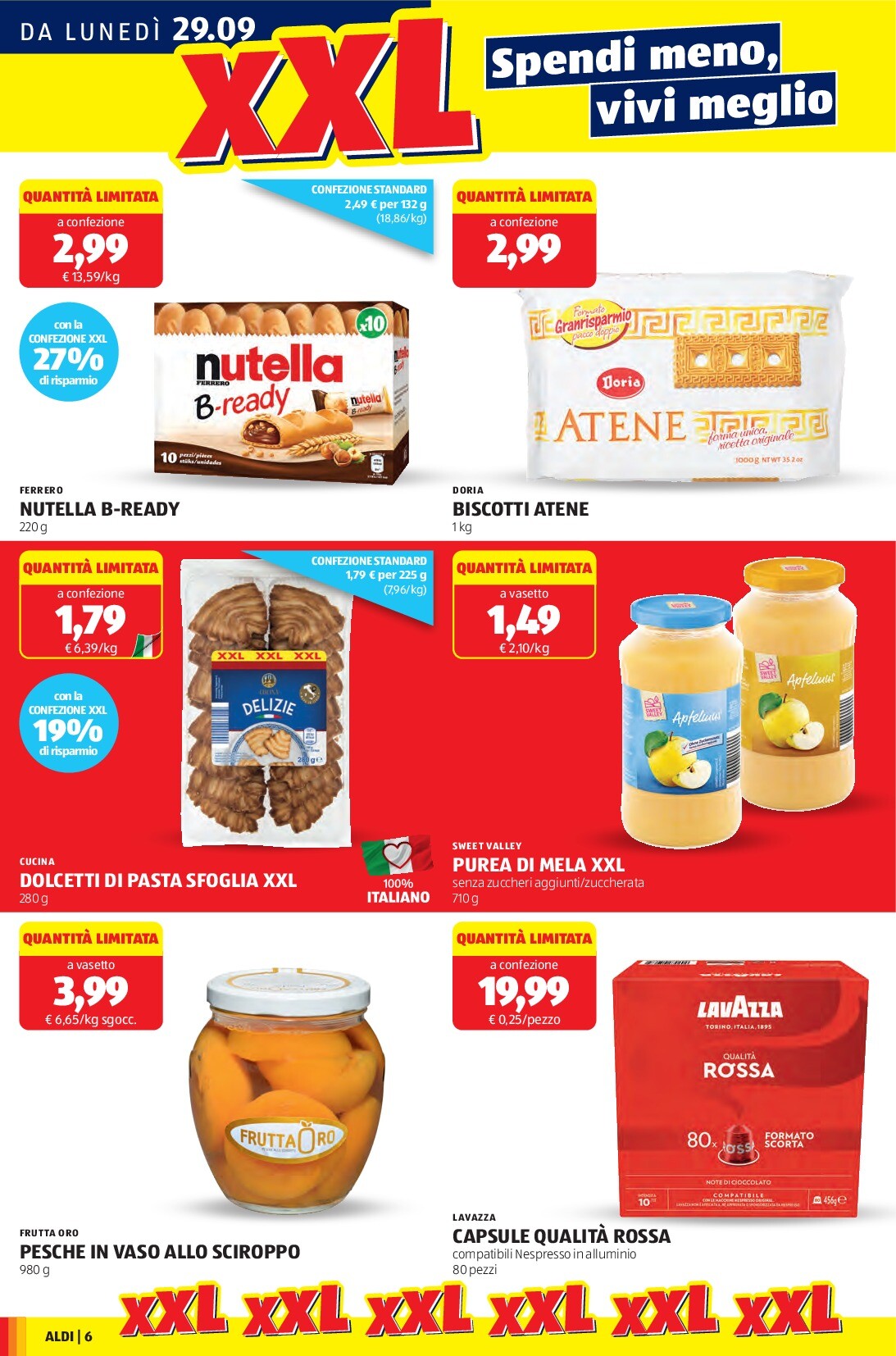 aldi - Volantino ALDI valido dal 29/09 al 05/10 - page: 6