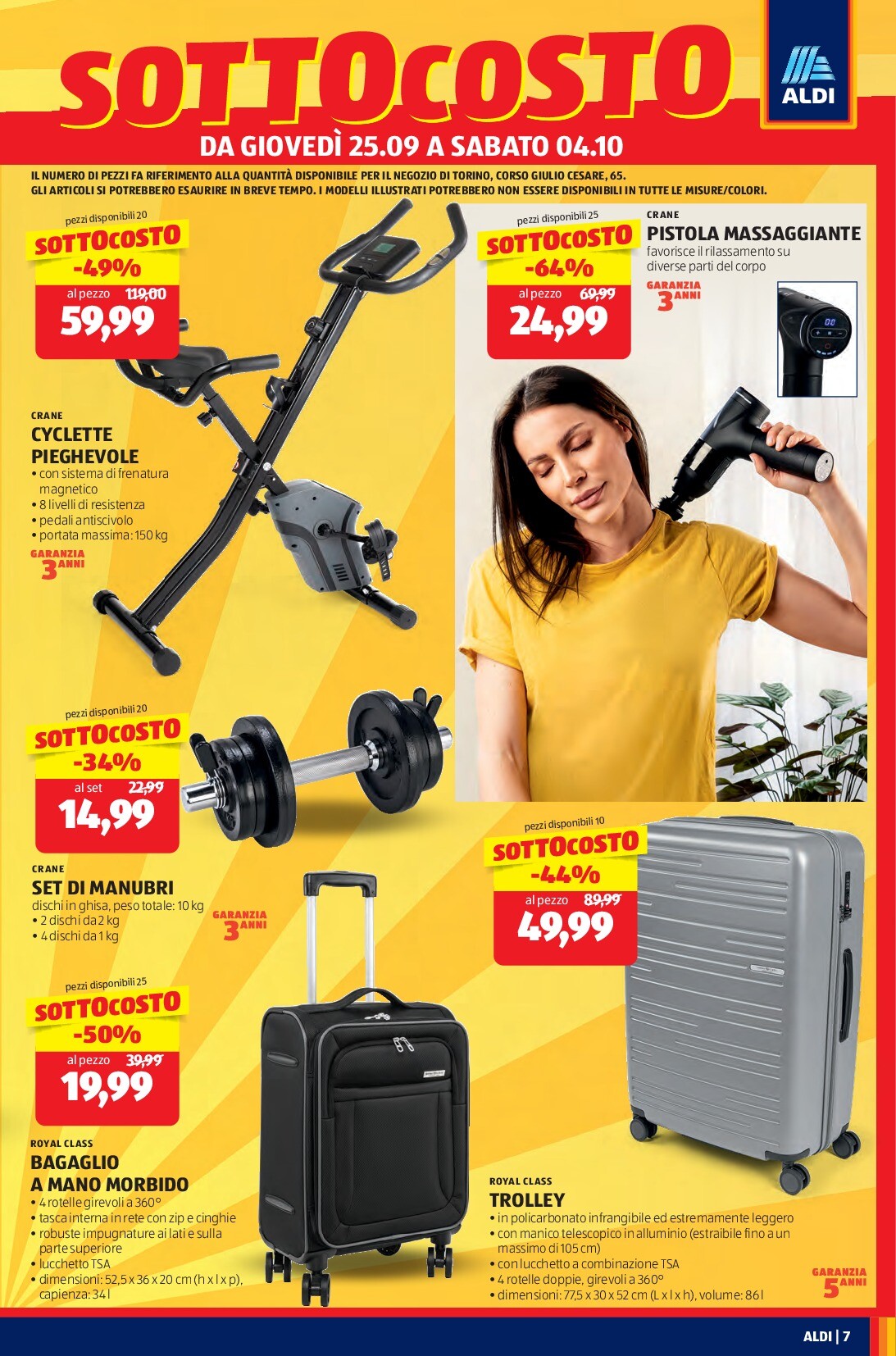 aldi - Volantino ALDI - Nuova Apertura Torino valido dal 25/09 al 04/10 - page: 7