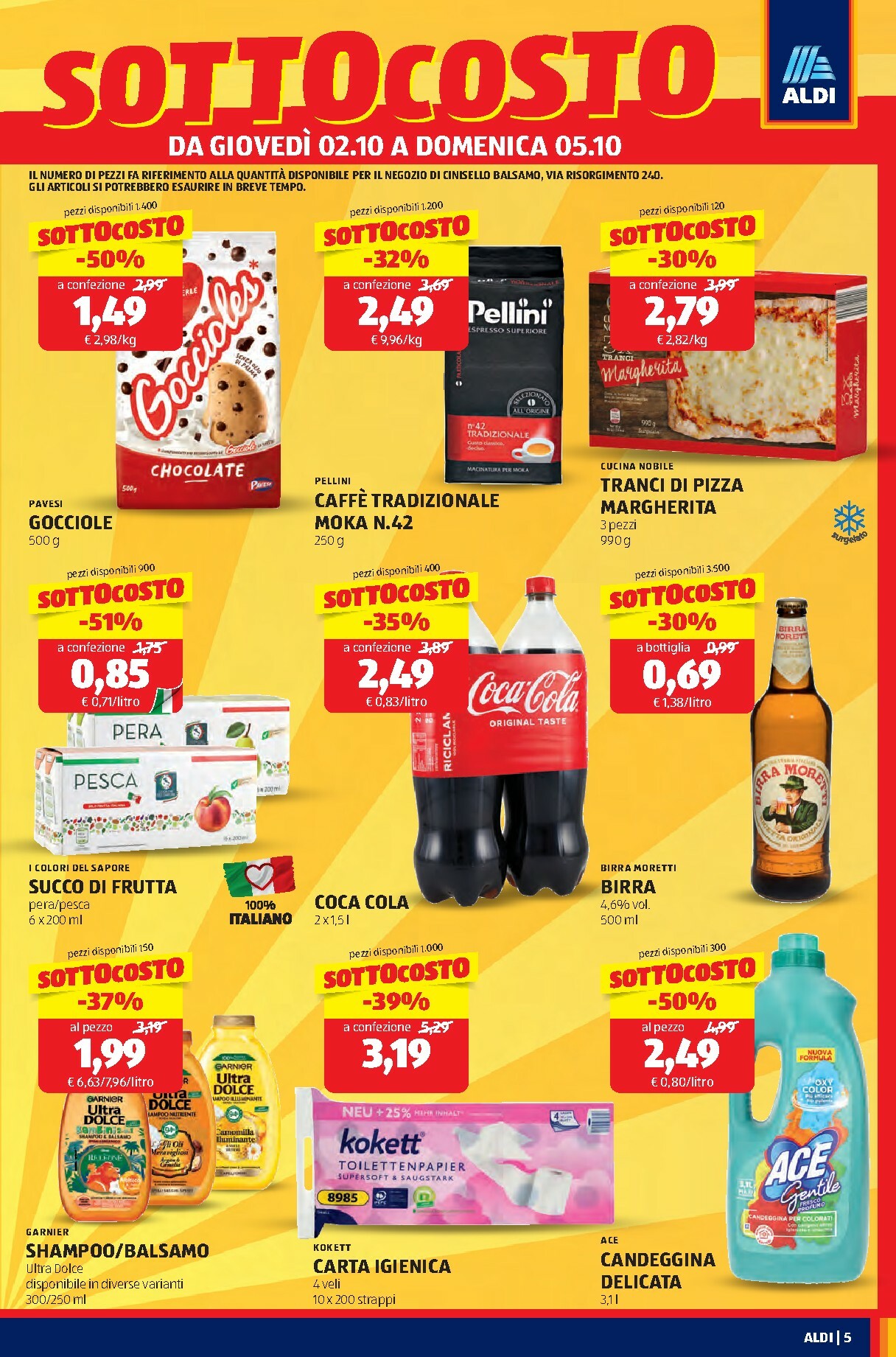 aldi - Volantino ALDI - Nuova Apertura Cinisello Balsamo valido dal 02/10 al 11/10 - page: 5