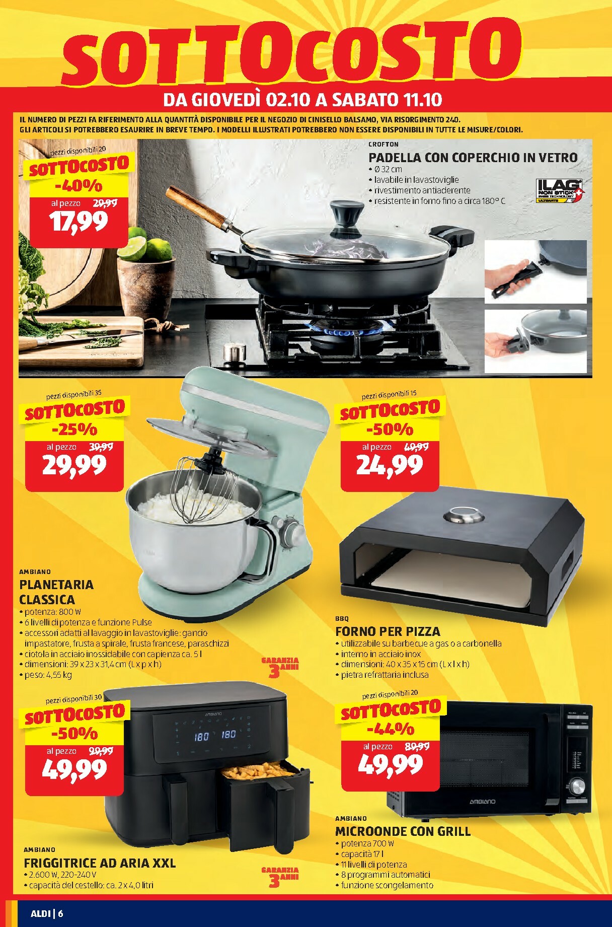 aldi - Volantino ALDI - Nuova Apertura Cinisello Balsamo valido dal 02/10 al 11/10 - page: 6