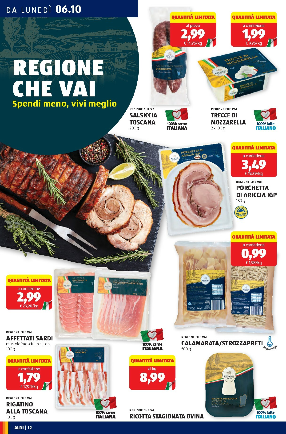 aldi - Volantino ALDI valido dal 06/10 al 12/10 - page: 12