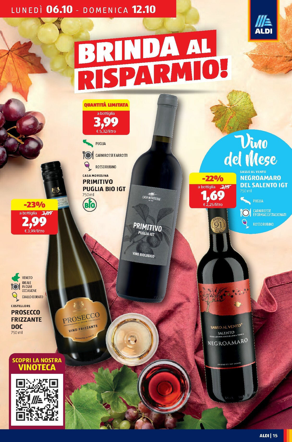 aldi - Volantino ALDI valido dal 06/10 al 12/10 - page: 15