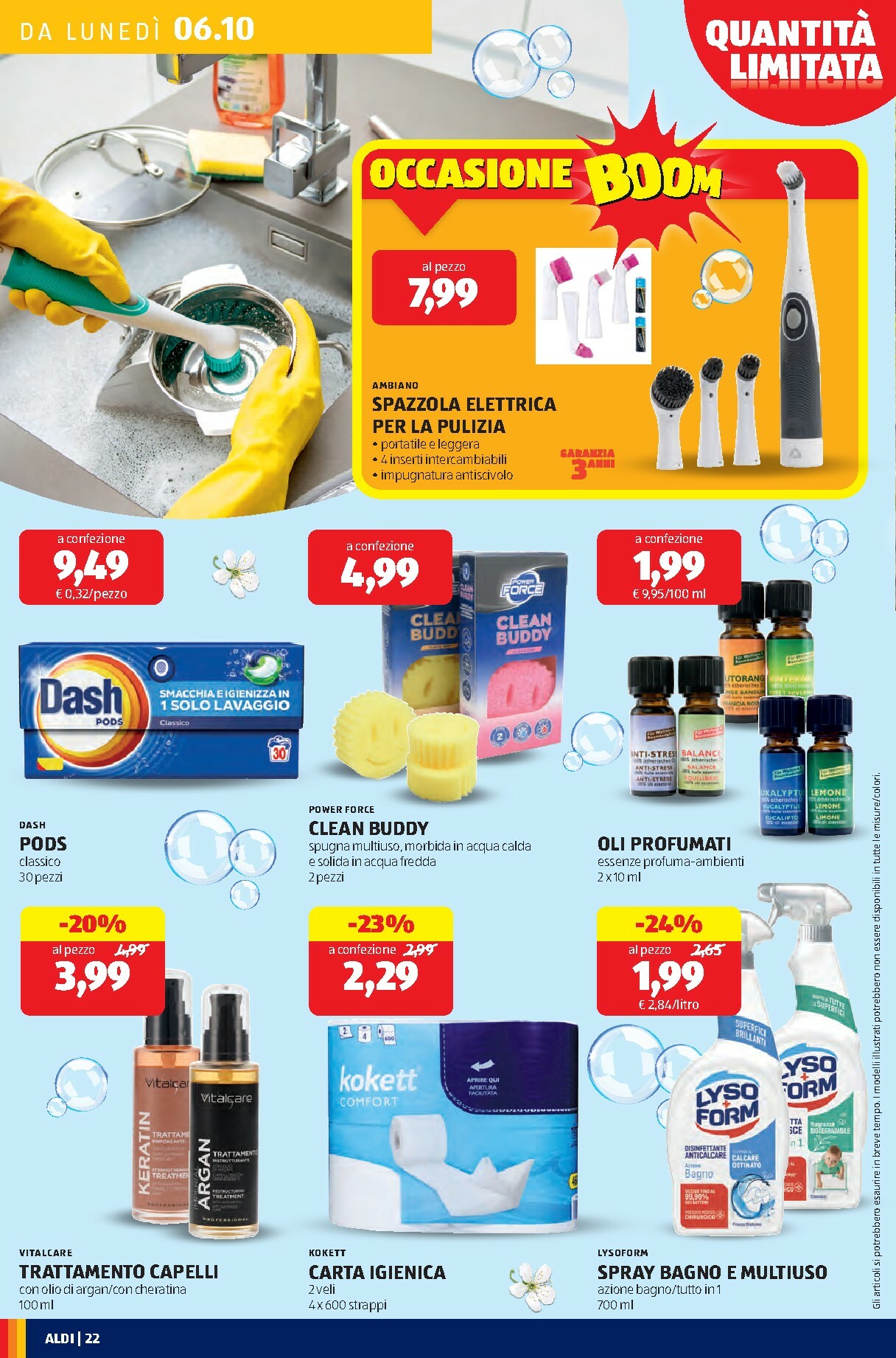 aldi - Volantino ALDI valido dal 06/10 al 12/10 - page: 22