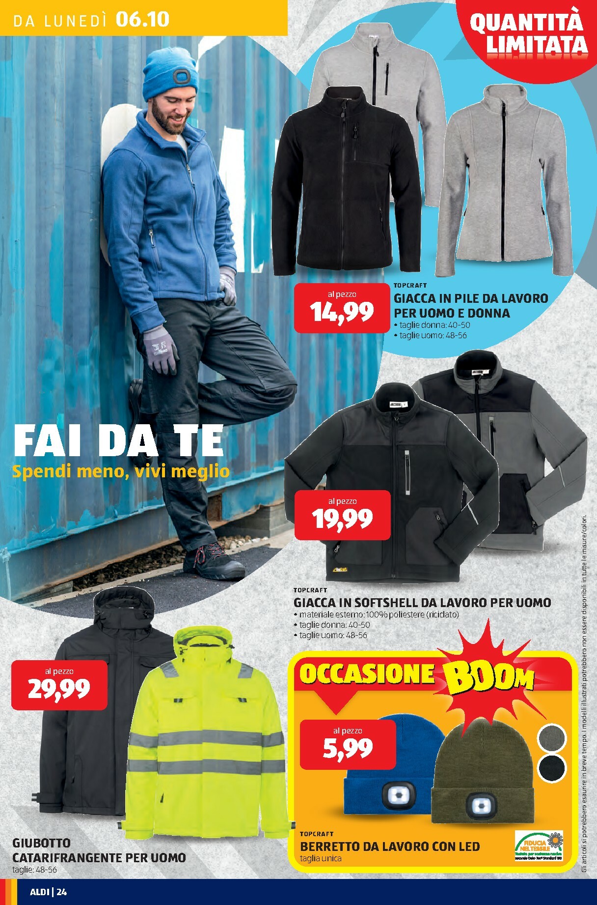 aldi - Volantino ALDI valido dal 06/10 al 12/10 - page: 24