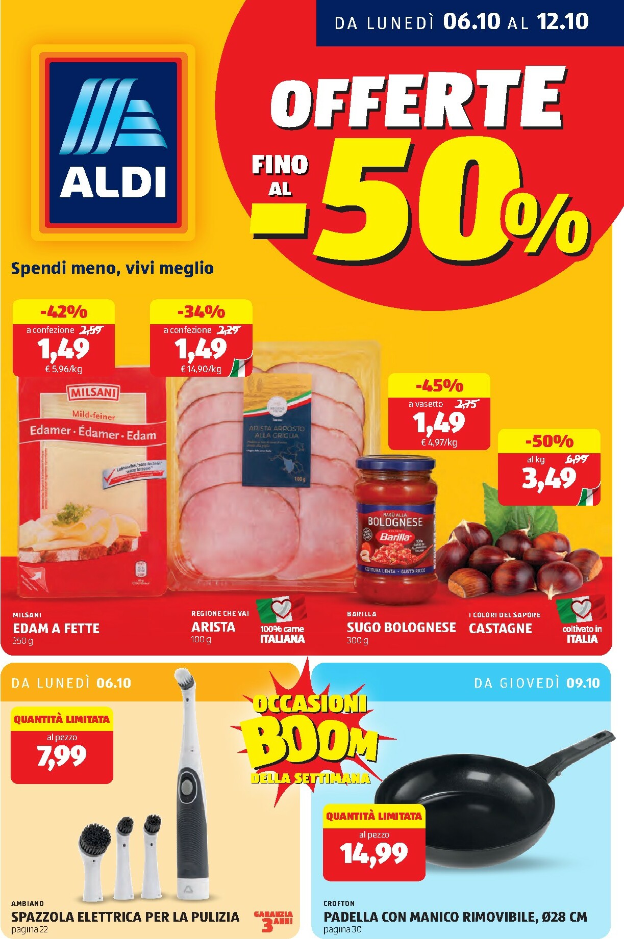 aldi - Volantino ALDI valido dal 06/10 al 12/10