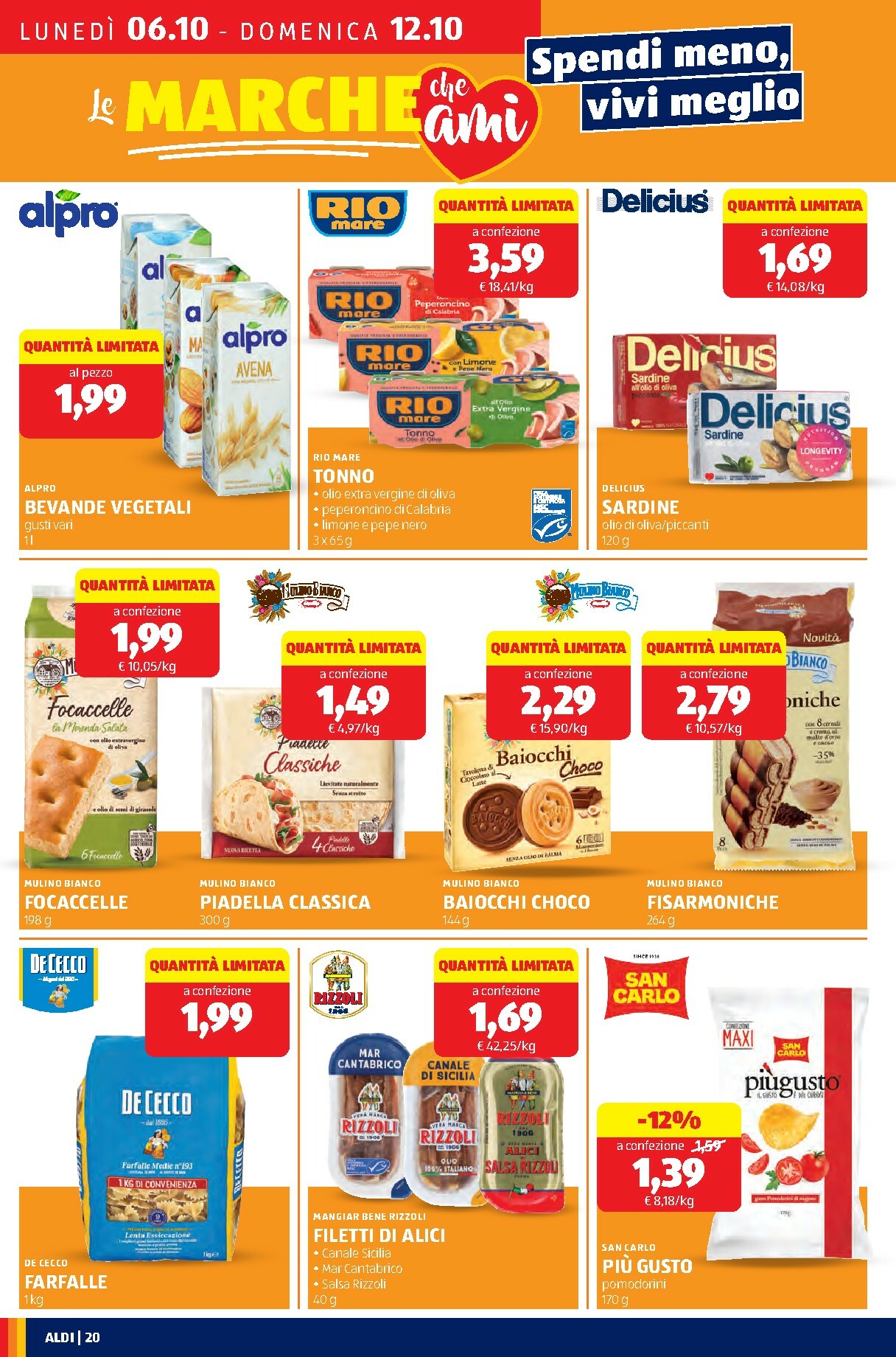 aldi - Volantino ALDI valido dal 06/10 al 12/10 - page: 20
