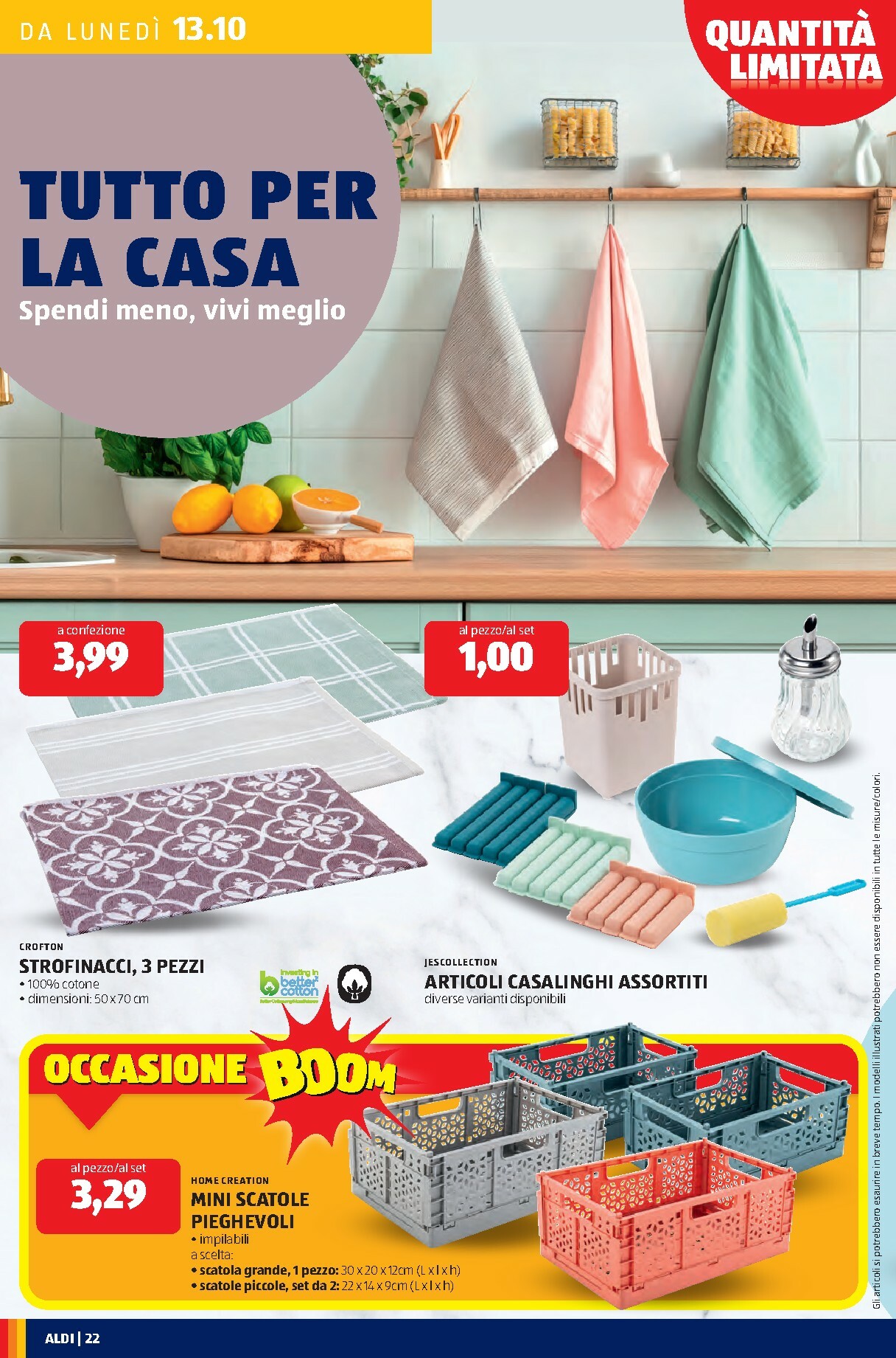 aldi - Volantino ALDI valido dal 13/10 al 19/10 - page: 22