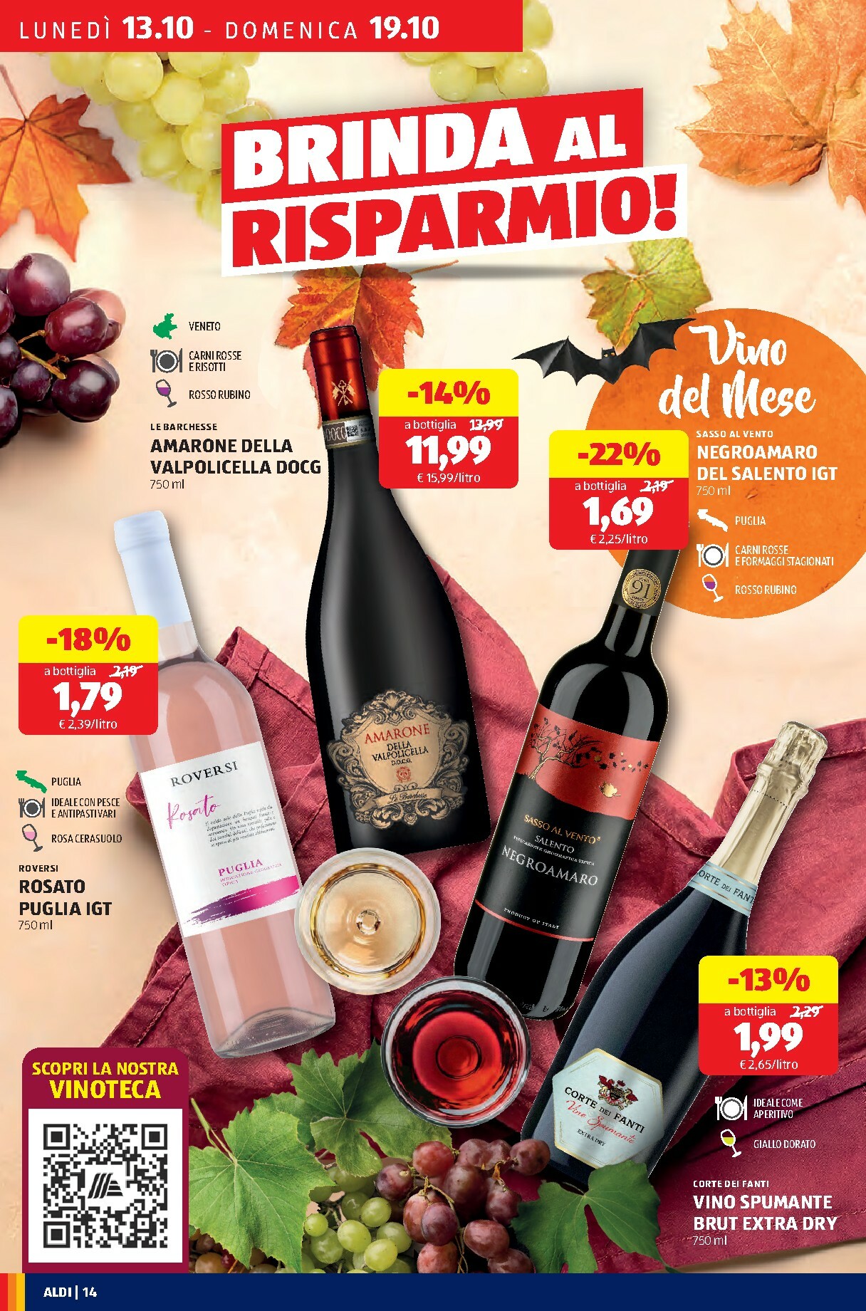 aldi - Volantino ALDI valido dal 13/10 al 19/10 - page: 14