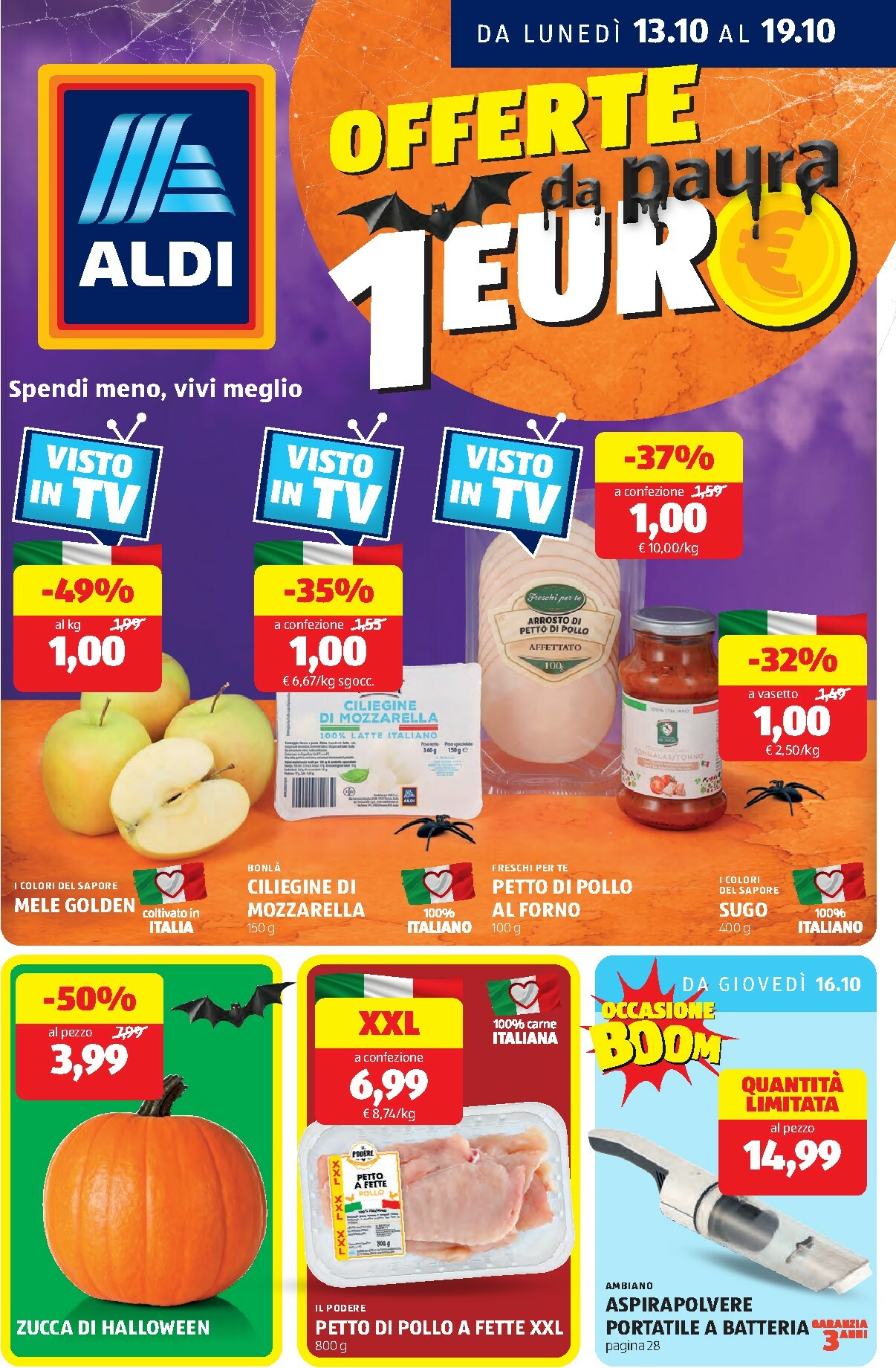 aldi - Volantino ALDI valido dal 13/10 al 19/10 - page: 1