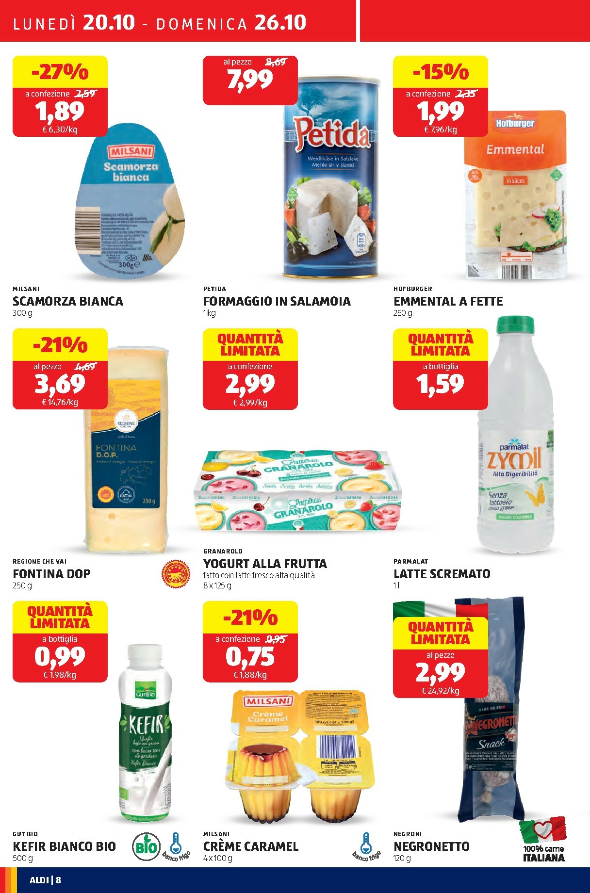 aldi - Volantino ALDI valido dal 20/10 al 26/10 - page: 8