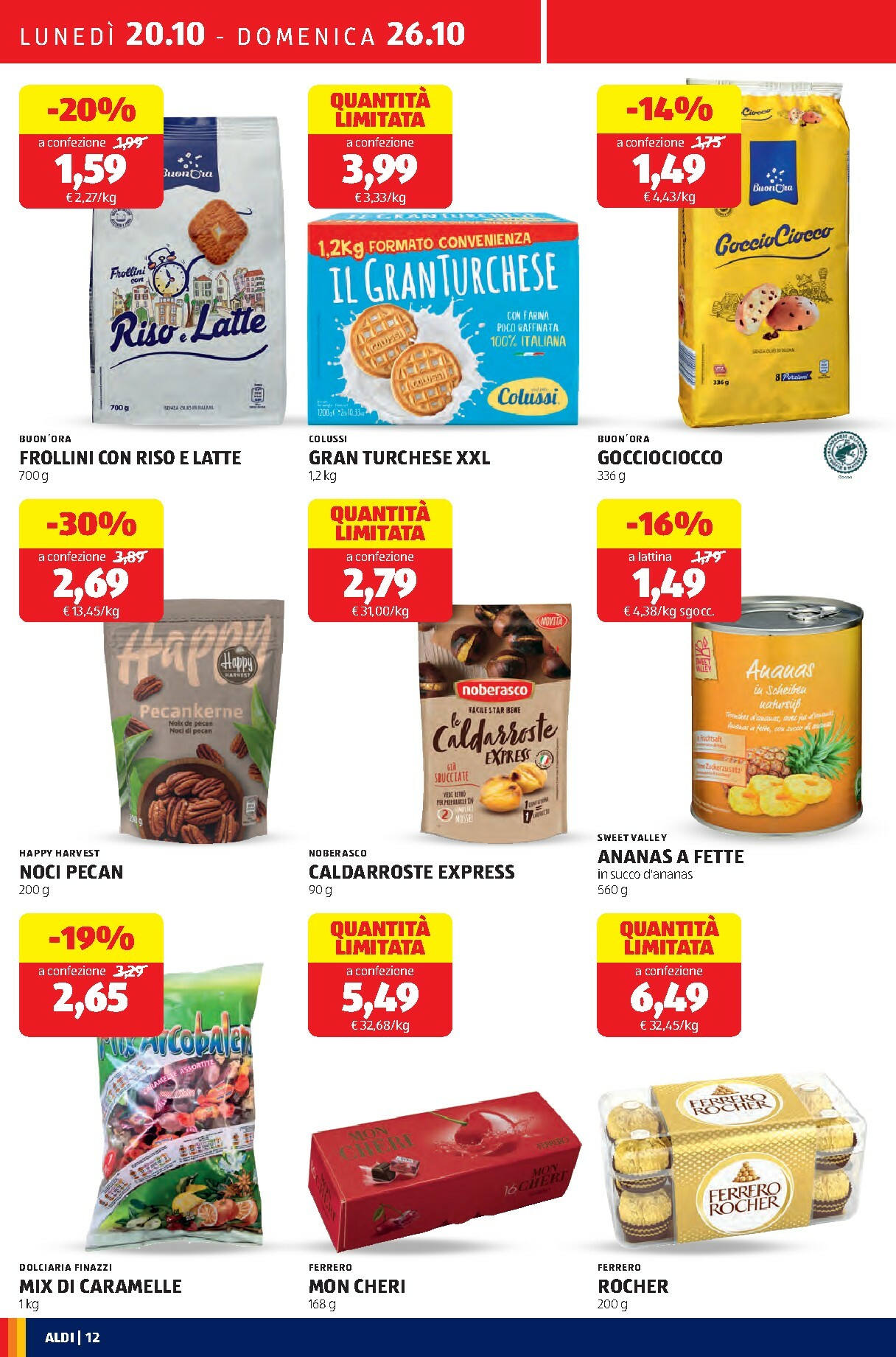aldi - Volantino ALDI valido dal 20/10 al 26/10 - page: 12