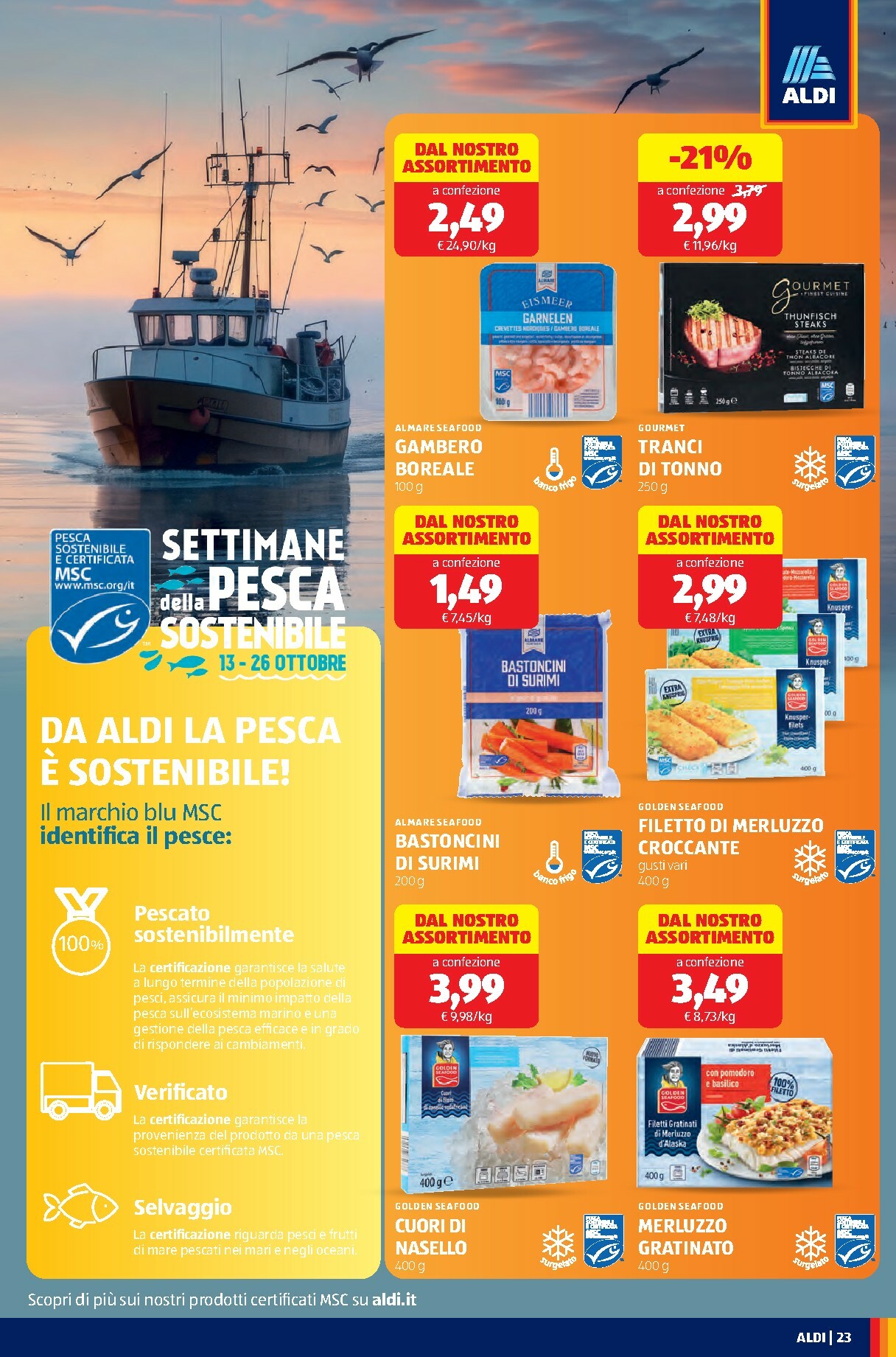 aldi - Volantino ALDI valido dal 20/10 al 26/10 - page: 23