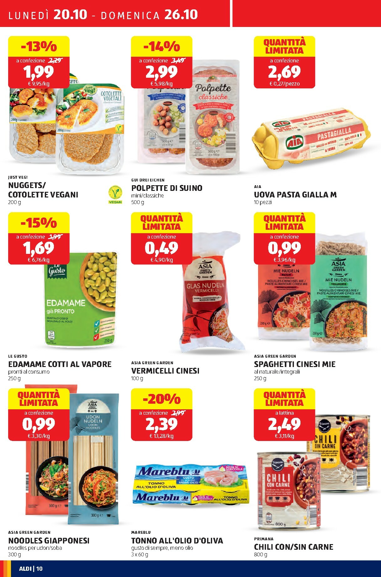 aldi - Volantino ALDI valido dal 20/10 al 26/10 - page: 10