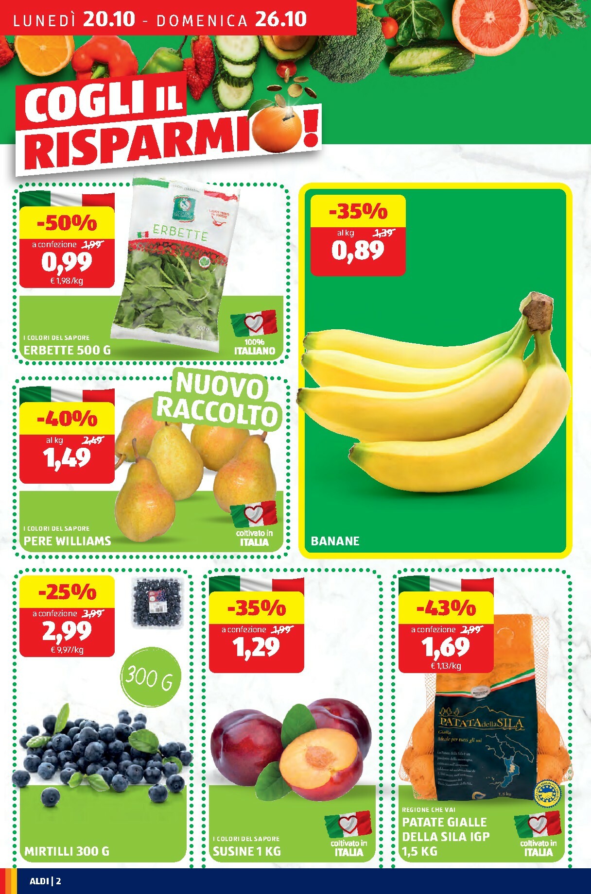 aldi - Volantino ALDI valido dal 20/10 al 26/10 - page: 2